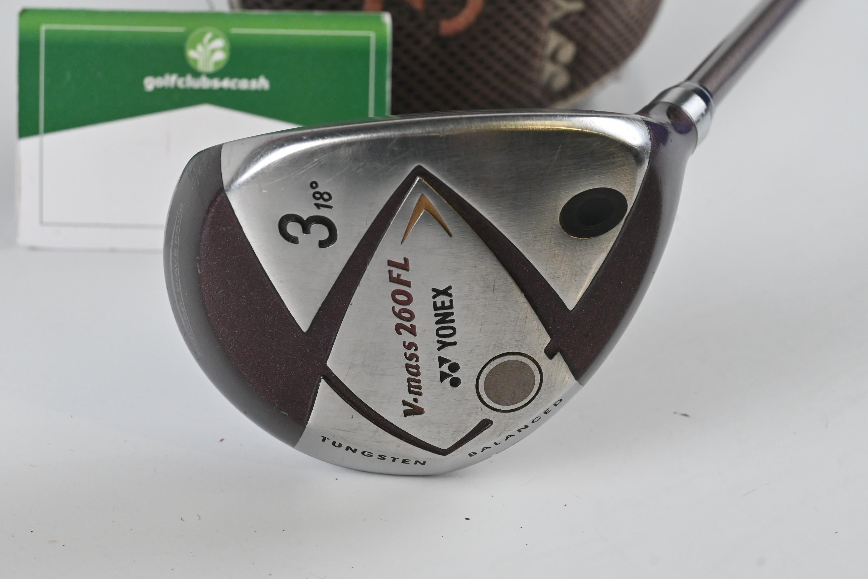 Ladies Yonex V-Mass 260 #3 Wood / 18 Degree / Ladies Yonex Ultimum Ti 5 Shaft