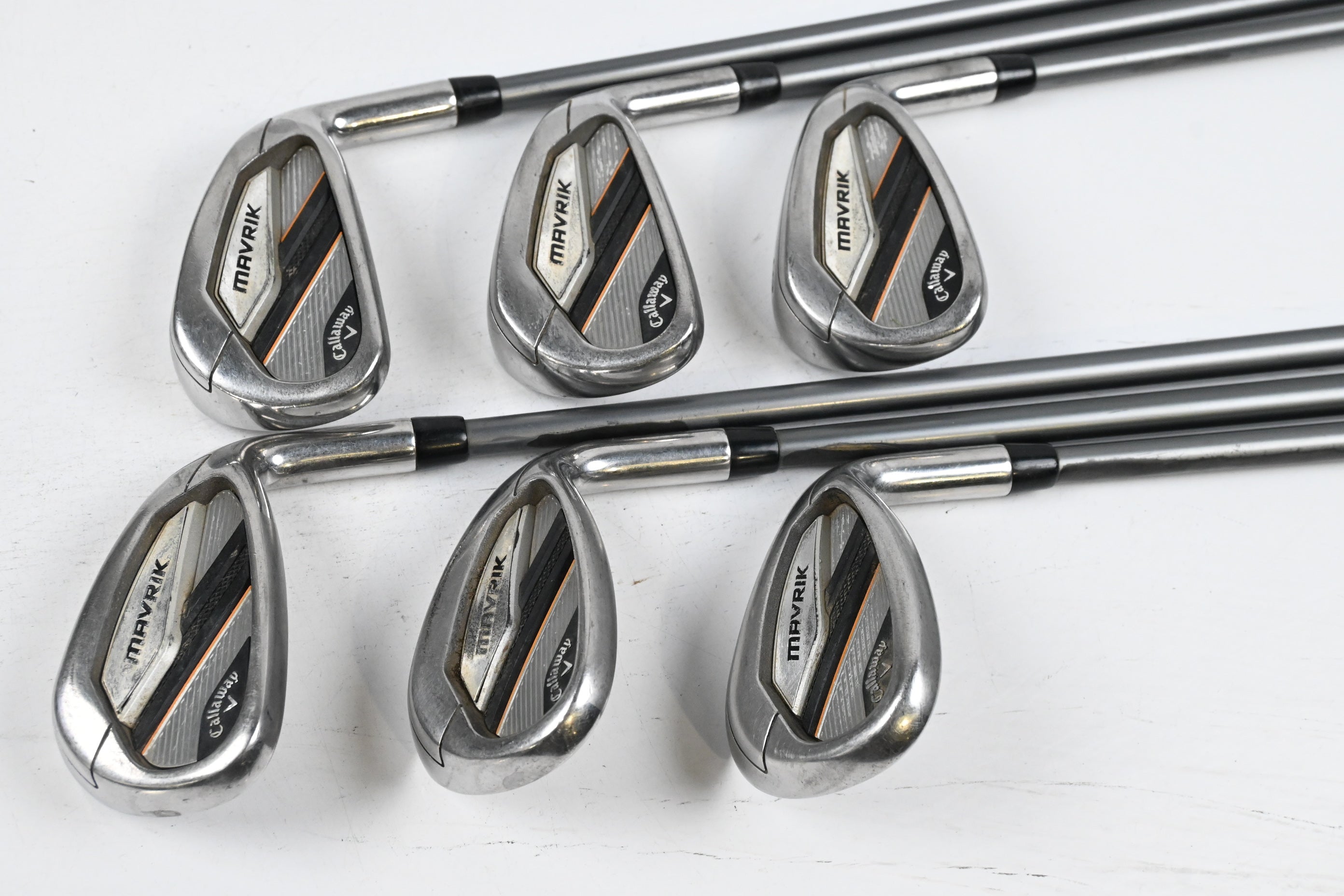 Callaway Mavrik Irons / 5-9i+GW+SW / Regular Flex Catalyst 65 Shafts