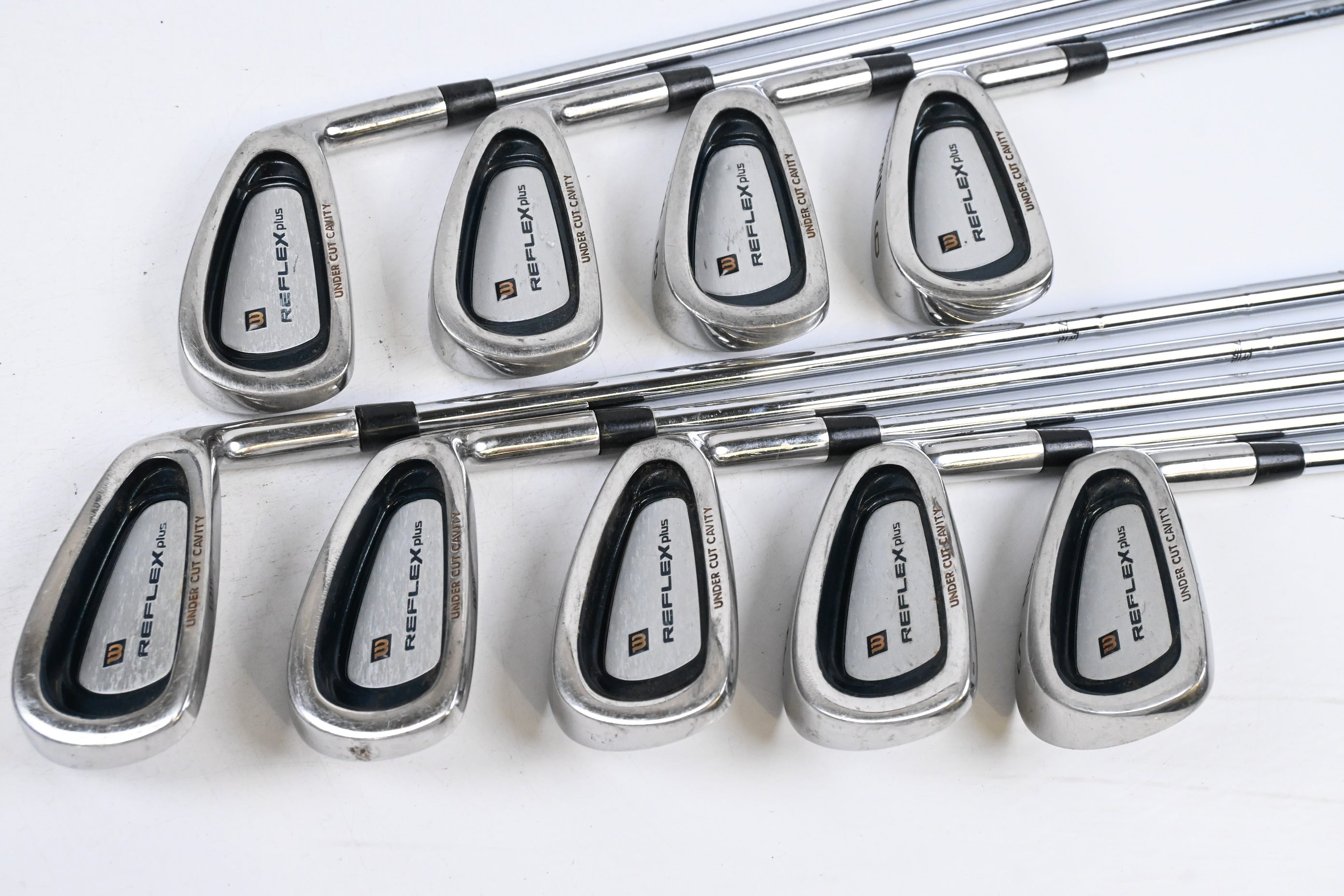 Wilson Reflex Plus Irons / 3-PW+SW / Regular Flex True Temper Shafts