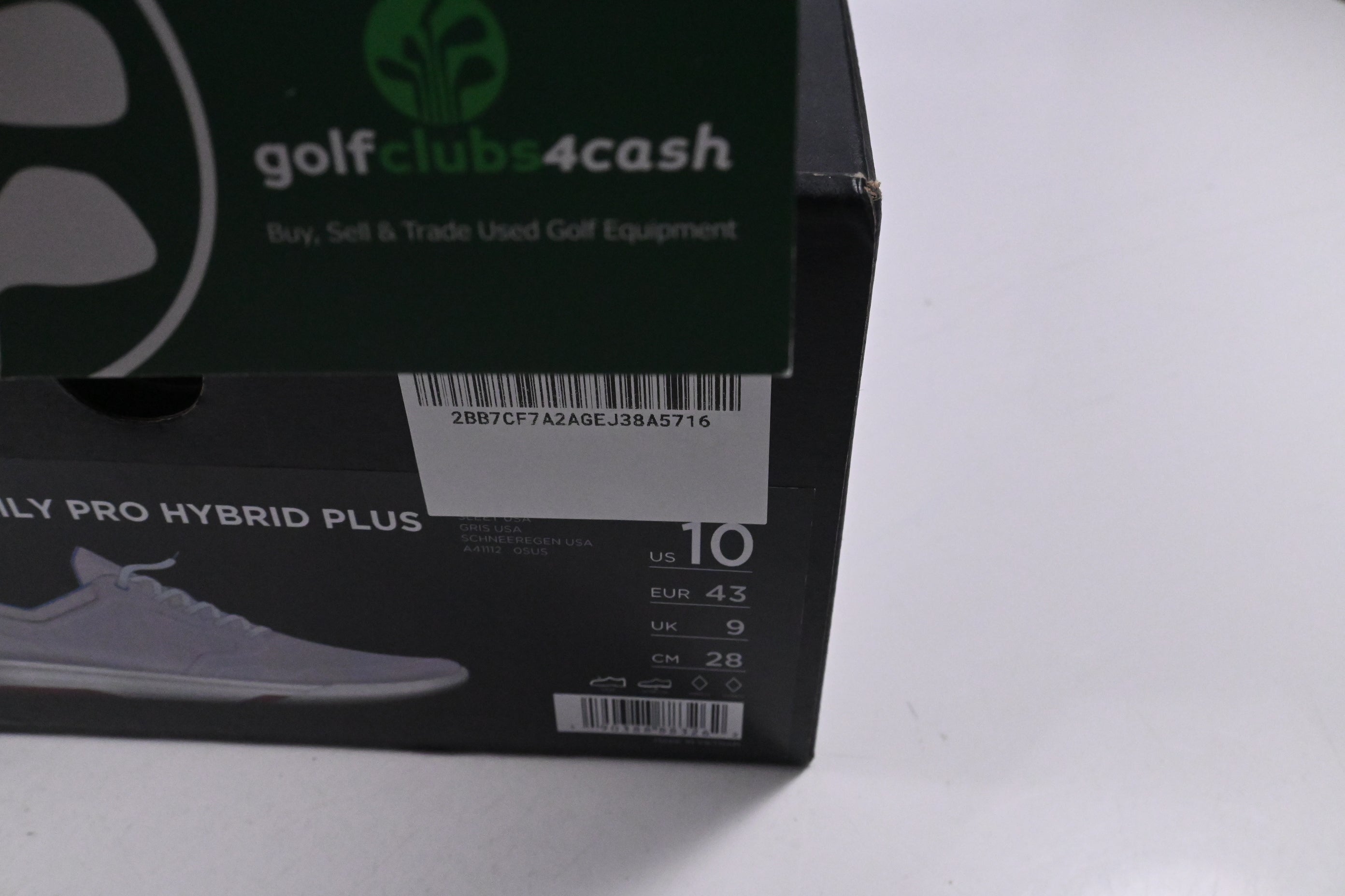 Travis Matthews Daily Pro Hybrid Golf Shoes / Size UK 9 / Grey