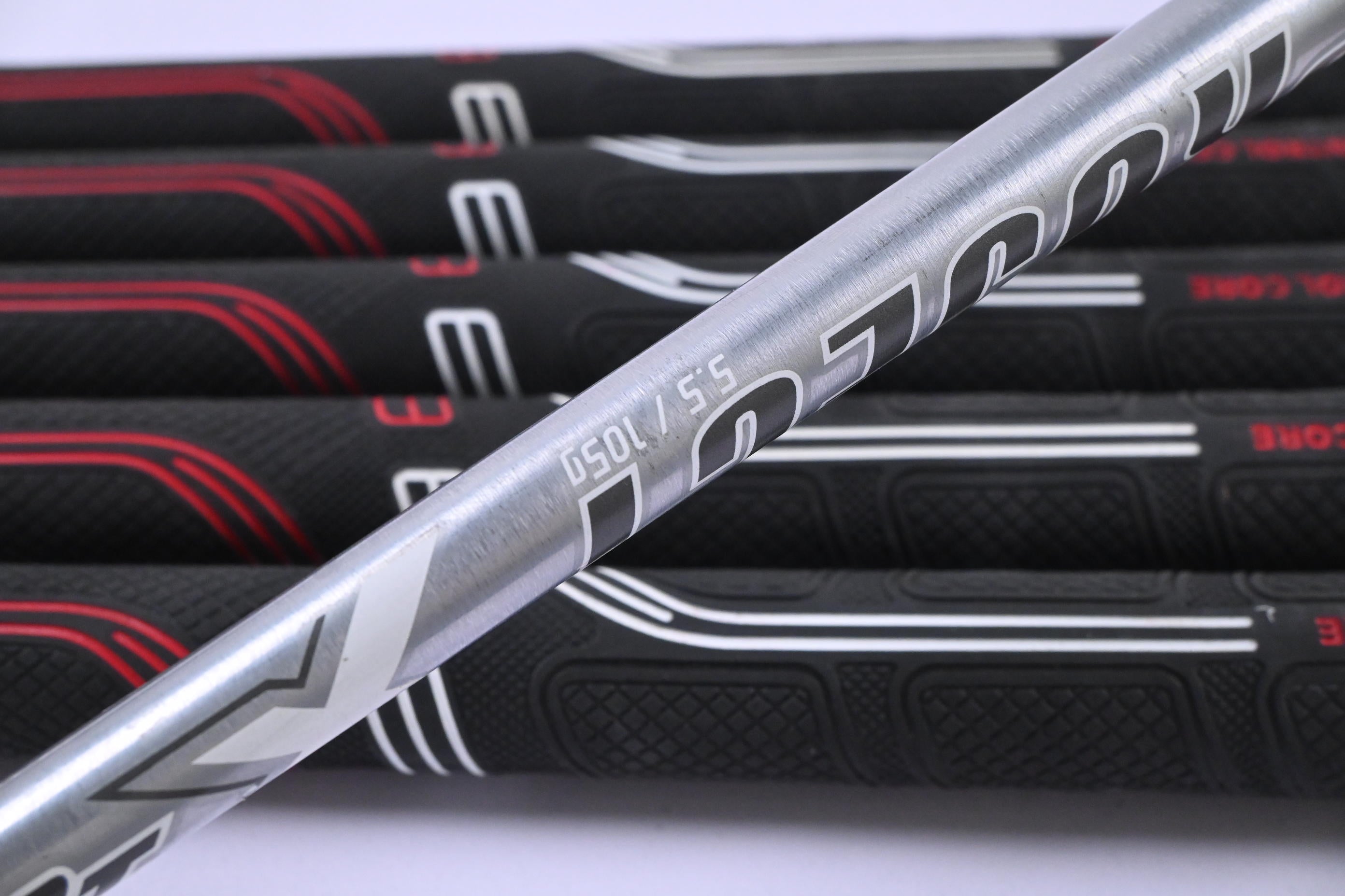 Ping i525 Irons / 5-PW / Orange Dot / Regular Plus Flex Project X IO 105 Shafts