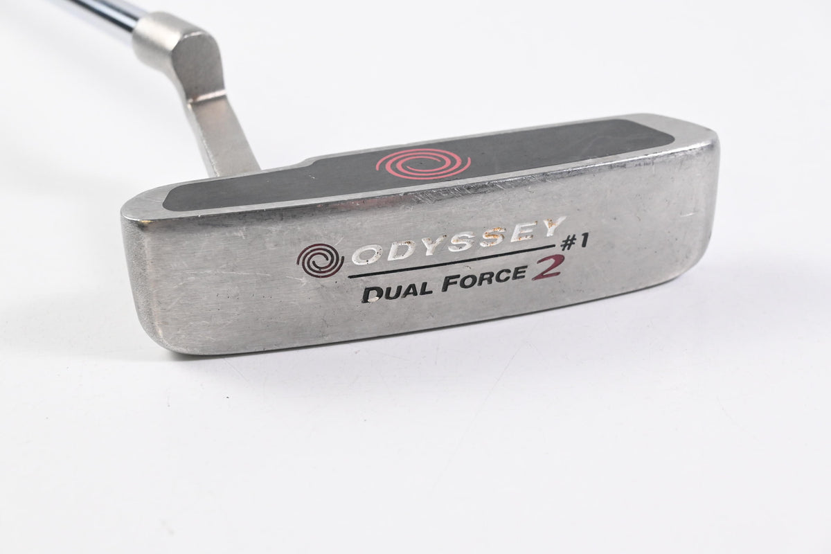 Left Hand Odyssey Dual Force 2 #1 Putter / 34 Inch