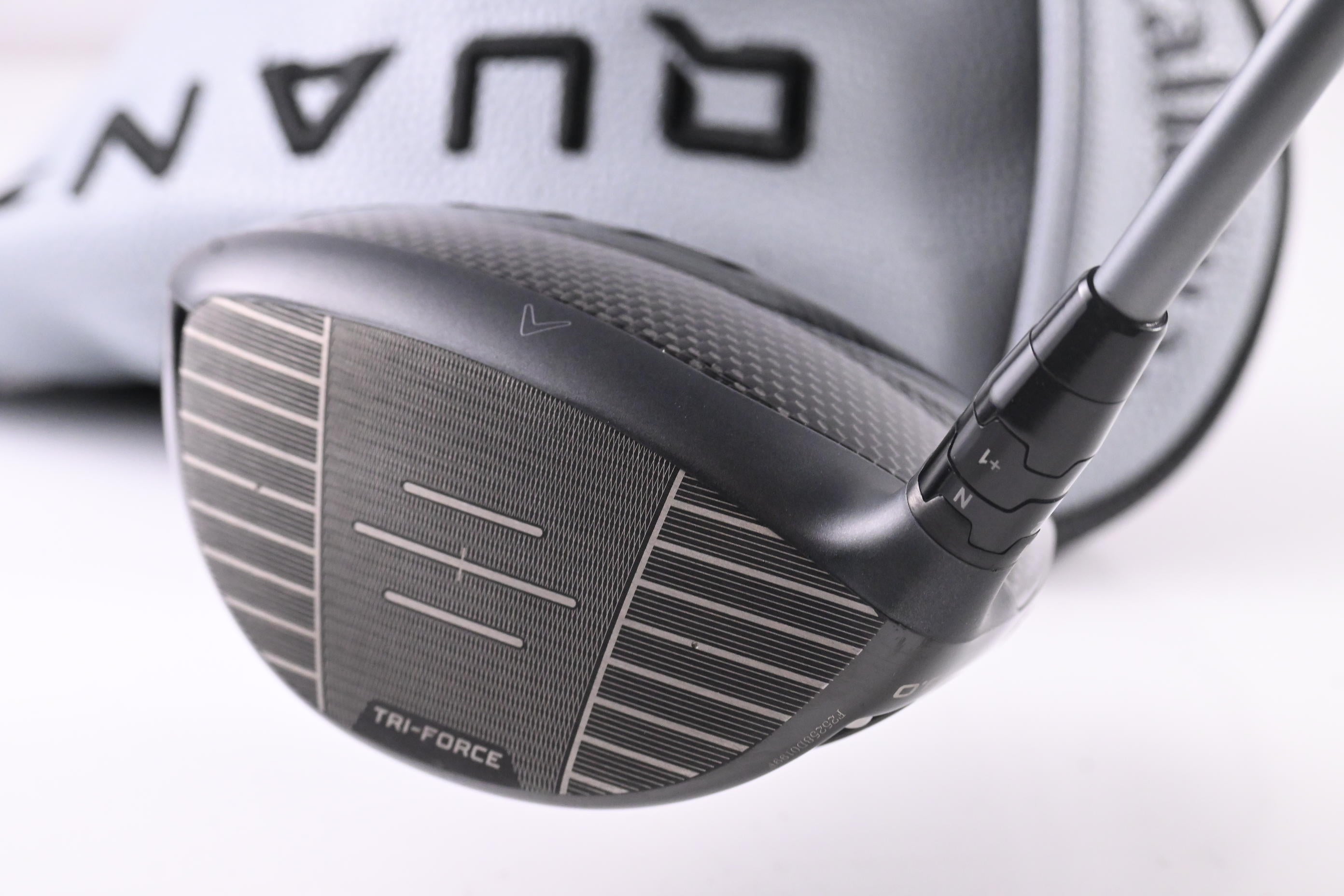 Callaway Quantum Max Driver / 9 Degree / Stiff Flex Denali Frost Silver 60 Shaft