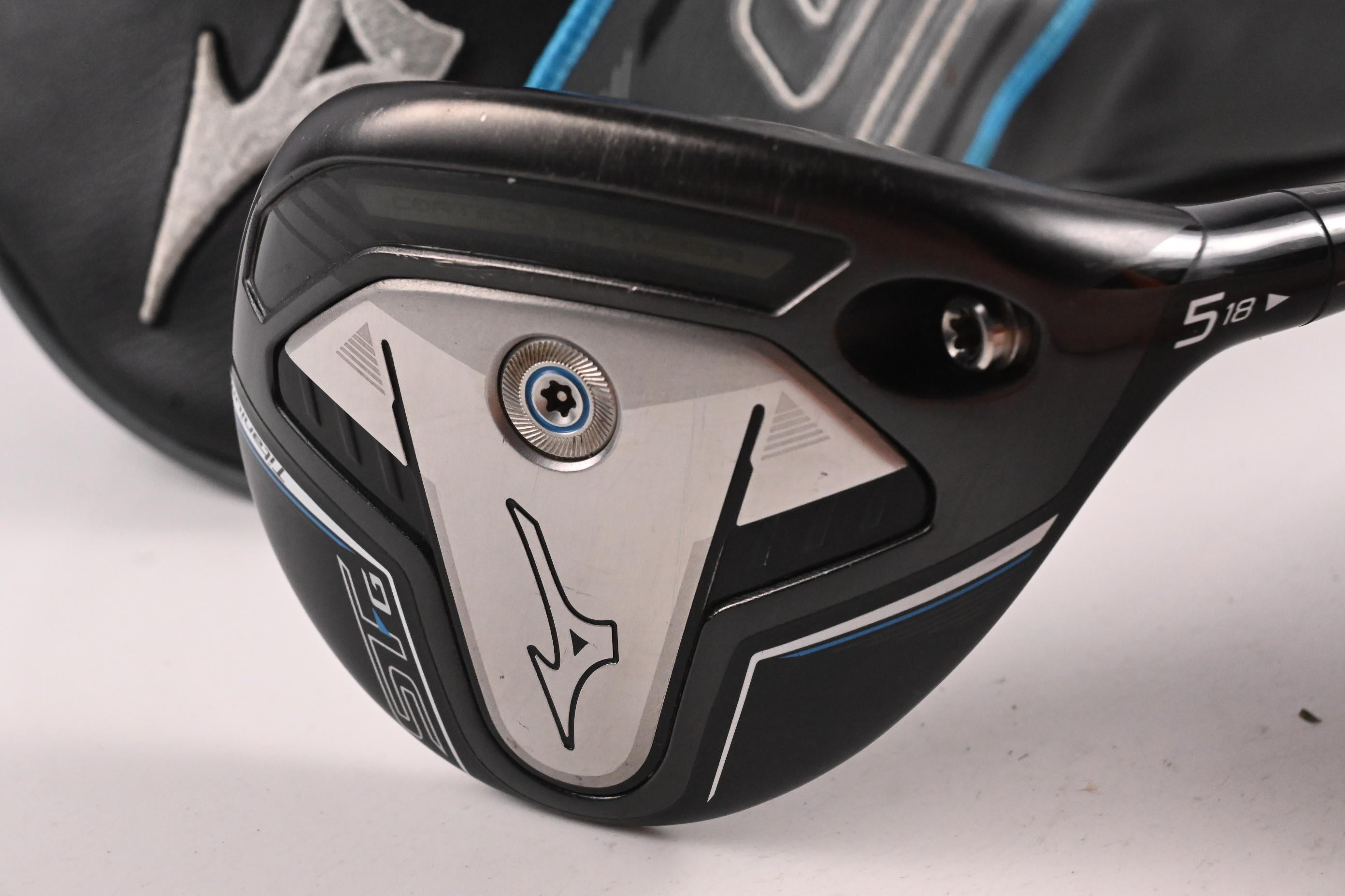 Mizuno ST-G Titanium #5 Wood / 18 Degree / Stiff Flex Kai'Li Blue 60 Shaft