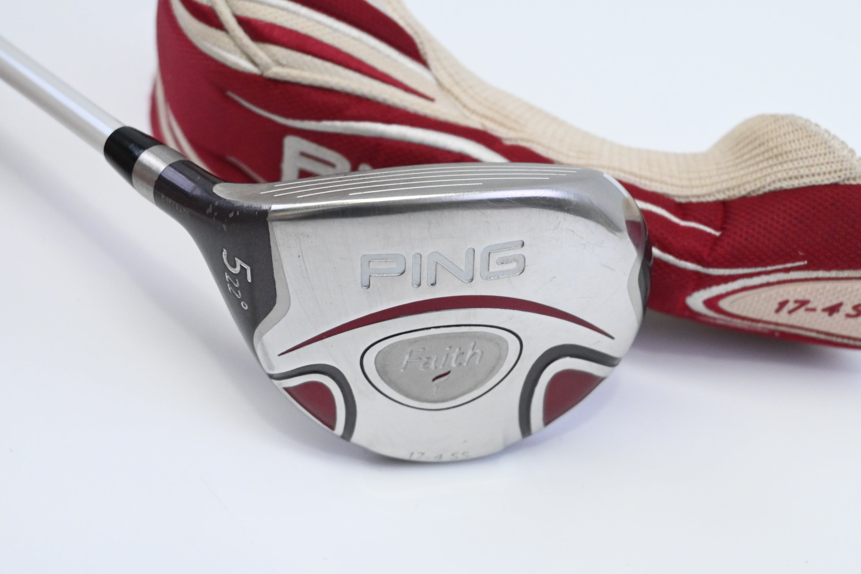 Left Hand Ping Faith #5 Wood / 22 Degree / Ladies Flex Ping ULT 200 Shaft