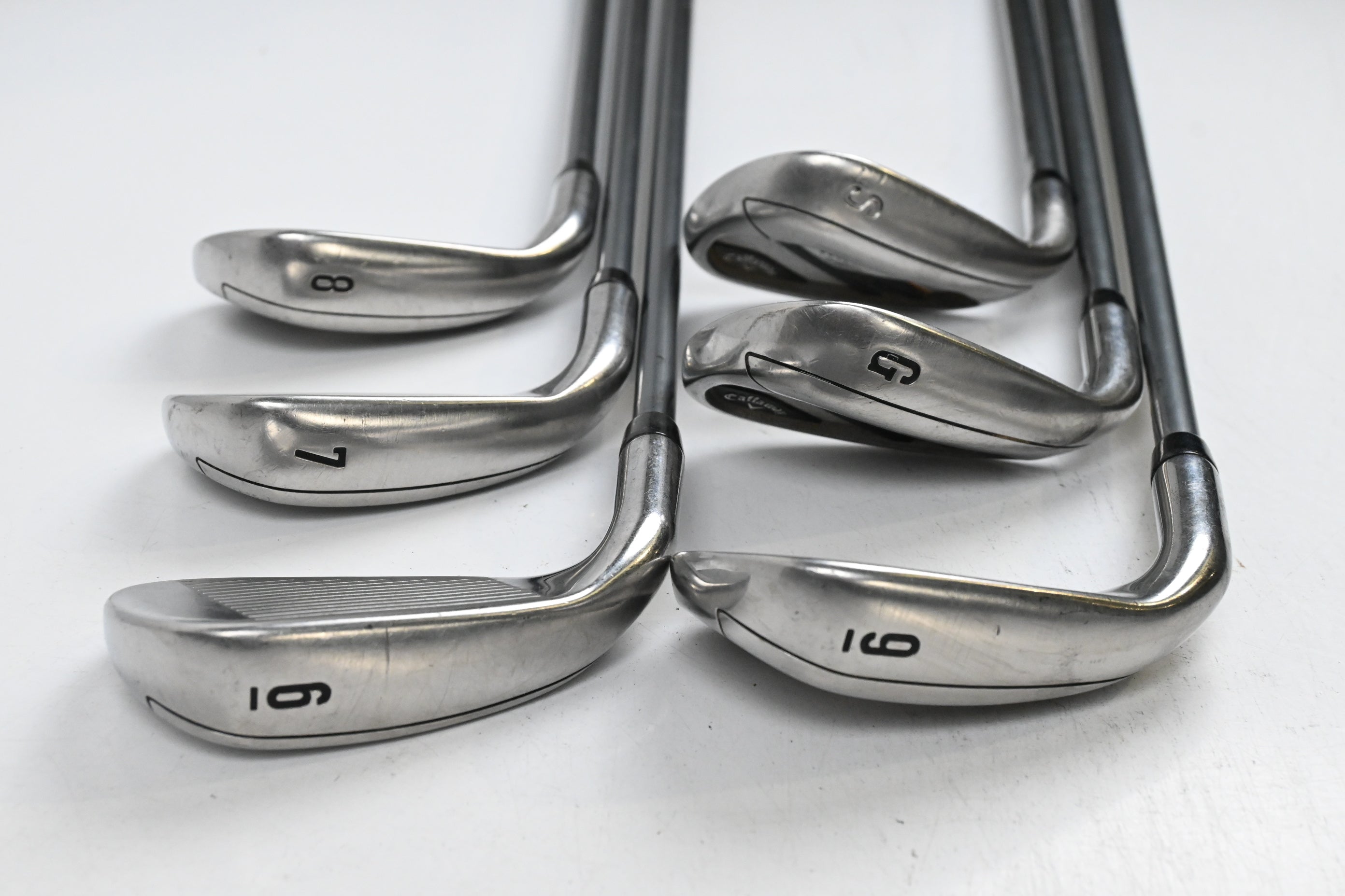 Callaway Mavrik Irons / 5-9i+GW+SW / Regular Flex Catalyst 65 Shafts