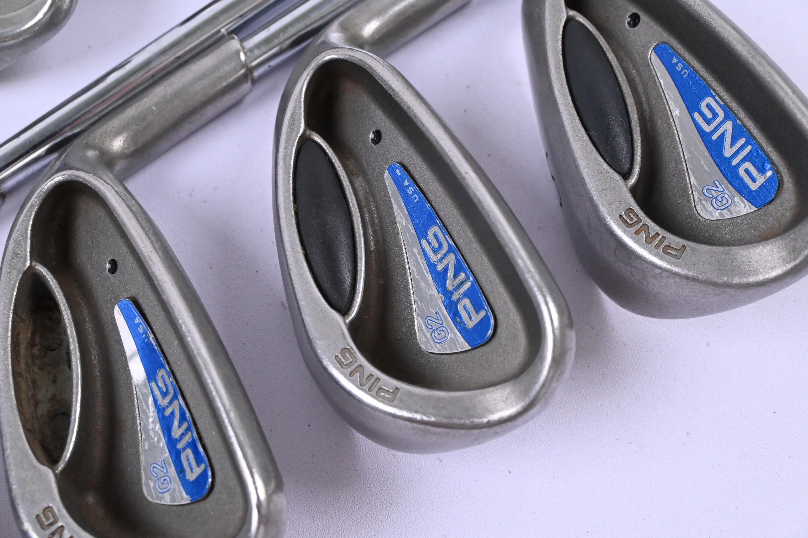 Ping G2 Irons / 4-PW+SW / Black Dot / Regular Flex Steel Shafts