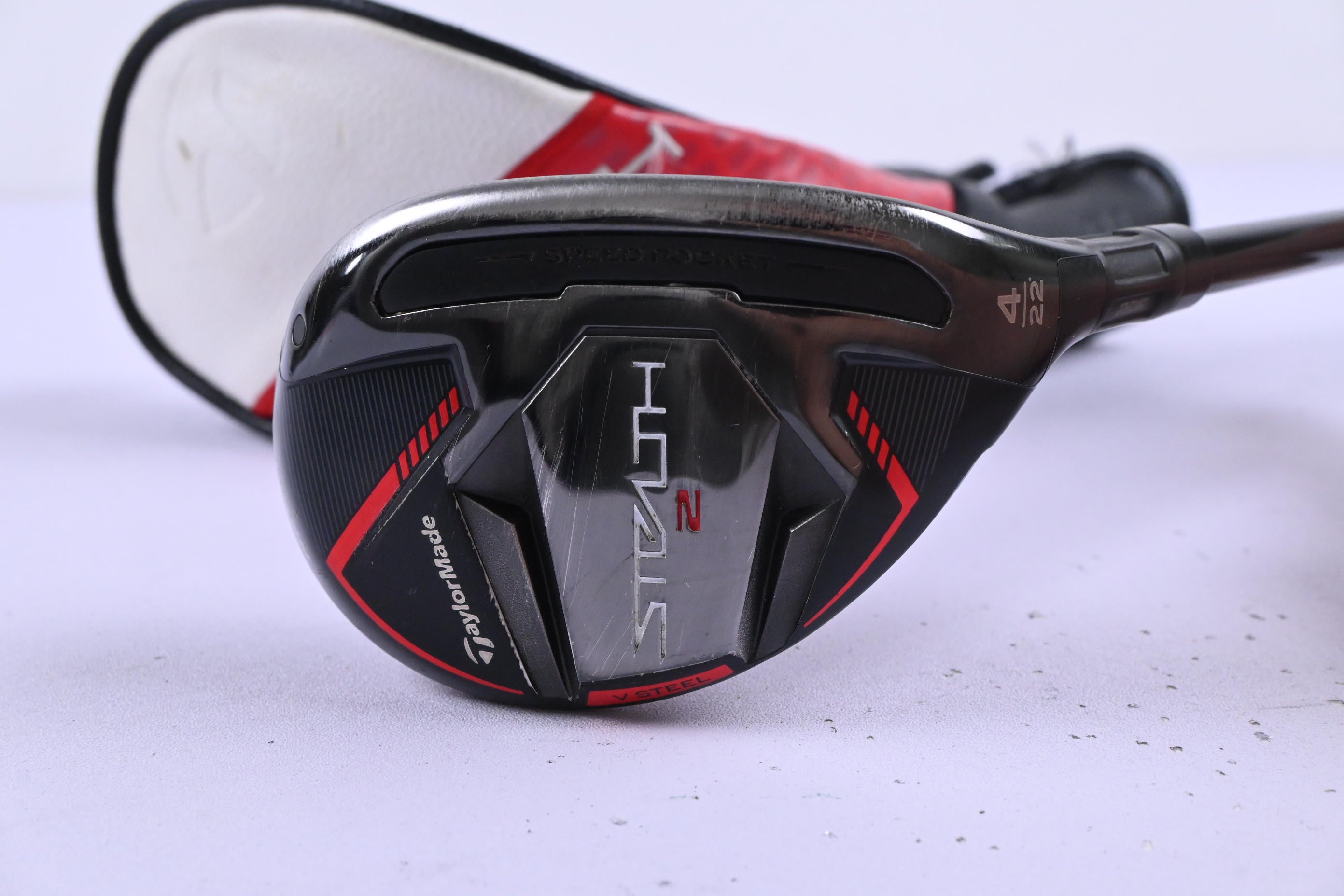 Taylormade Stealth 2 #4 Hybrid / 22 Degree / Stiff Flex Fujikura Ventus Red TR 7