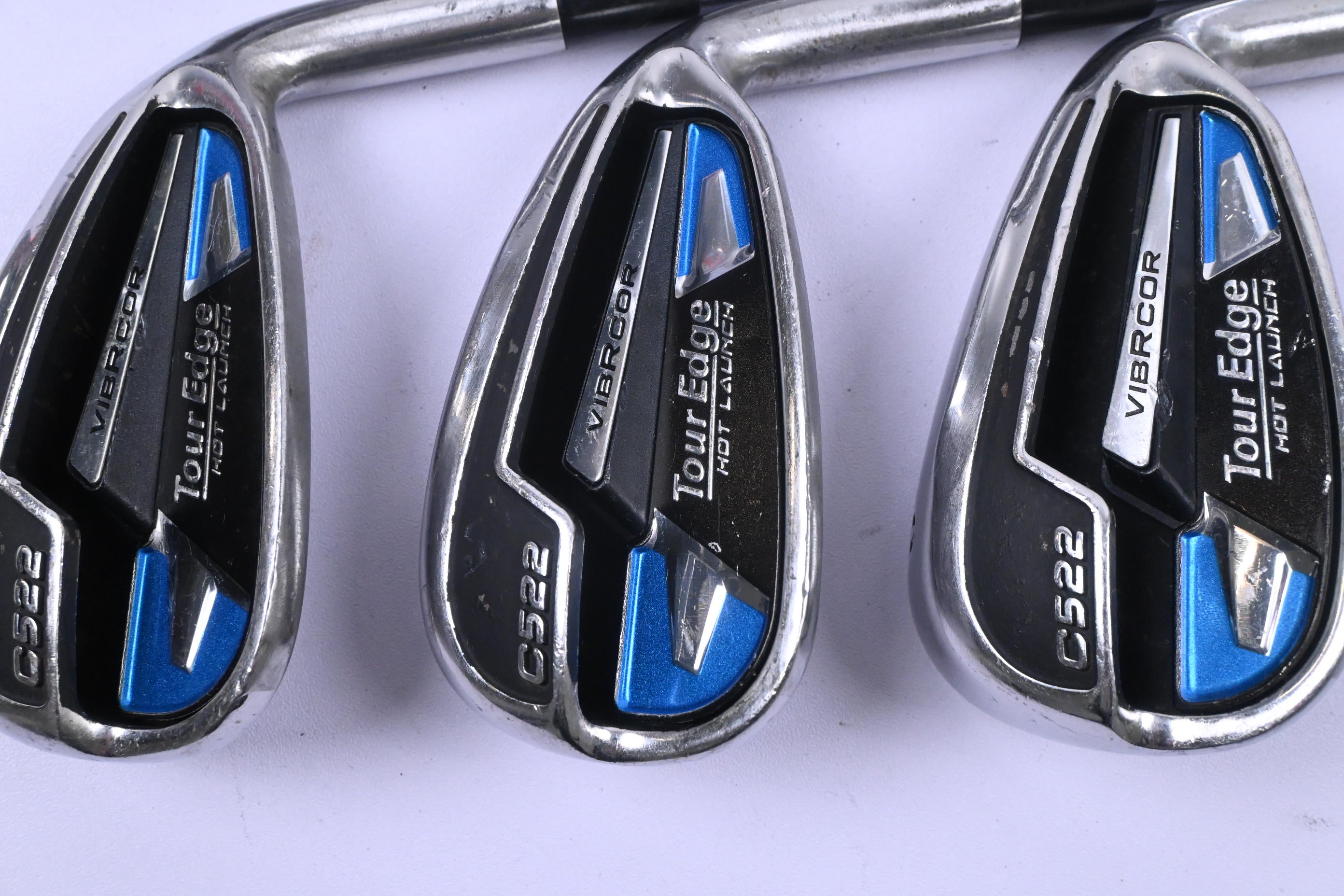 Tour Edge Hot Launch C522 Irons / 5-PW / Stiff Flex KBS Max 80 Shafts