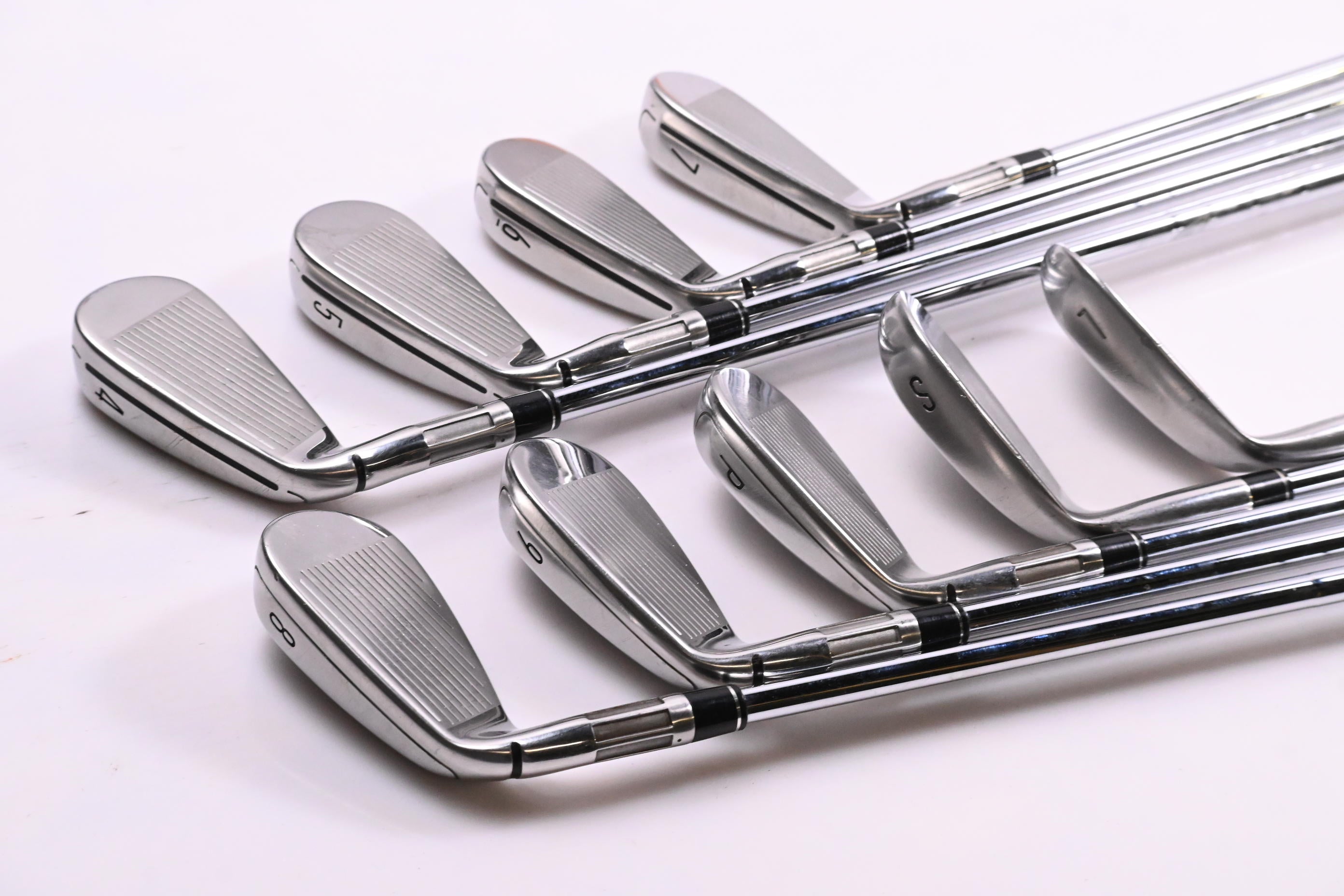 Taylormade M6 Irons / 4-PW-SW / Stiff Flex KBS MAX MT 85 Shafts