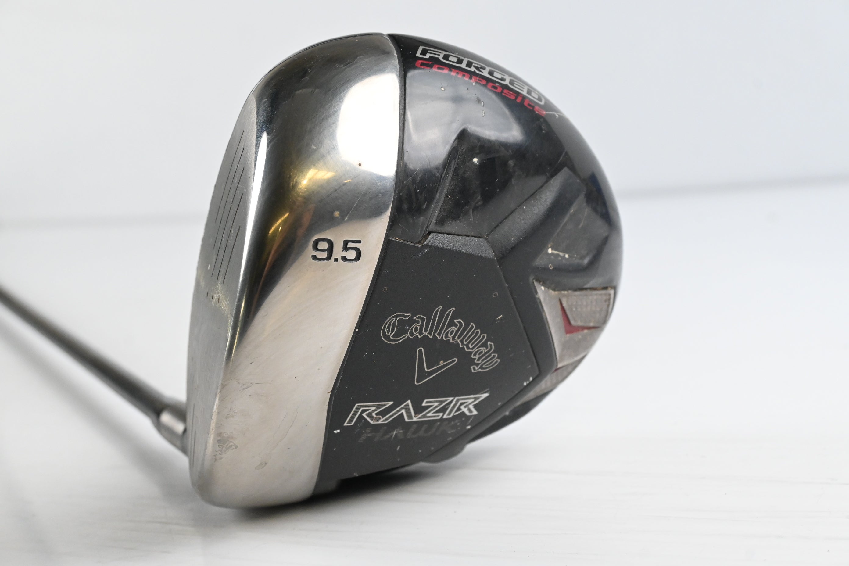 Left Hand Callaway RAZR Hawk Tour Driver / 9.5 Degree / Stiff Flex Aldila RIP'd