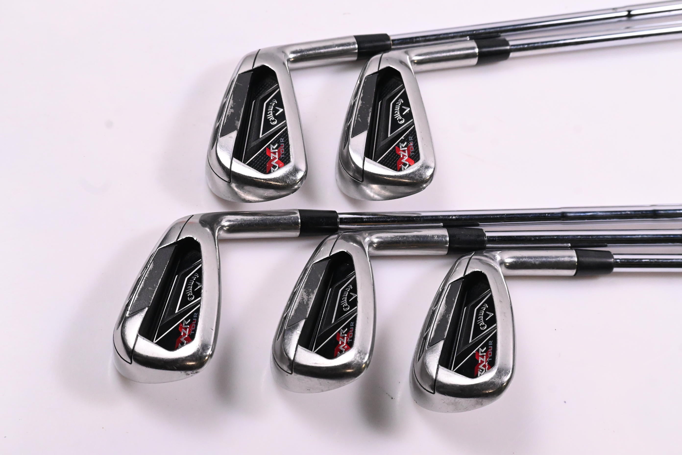 Callaway RAZR X Tour Irons / 6-PW / Stiff Flex Steel Shafts