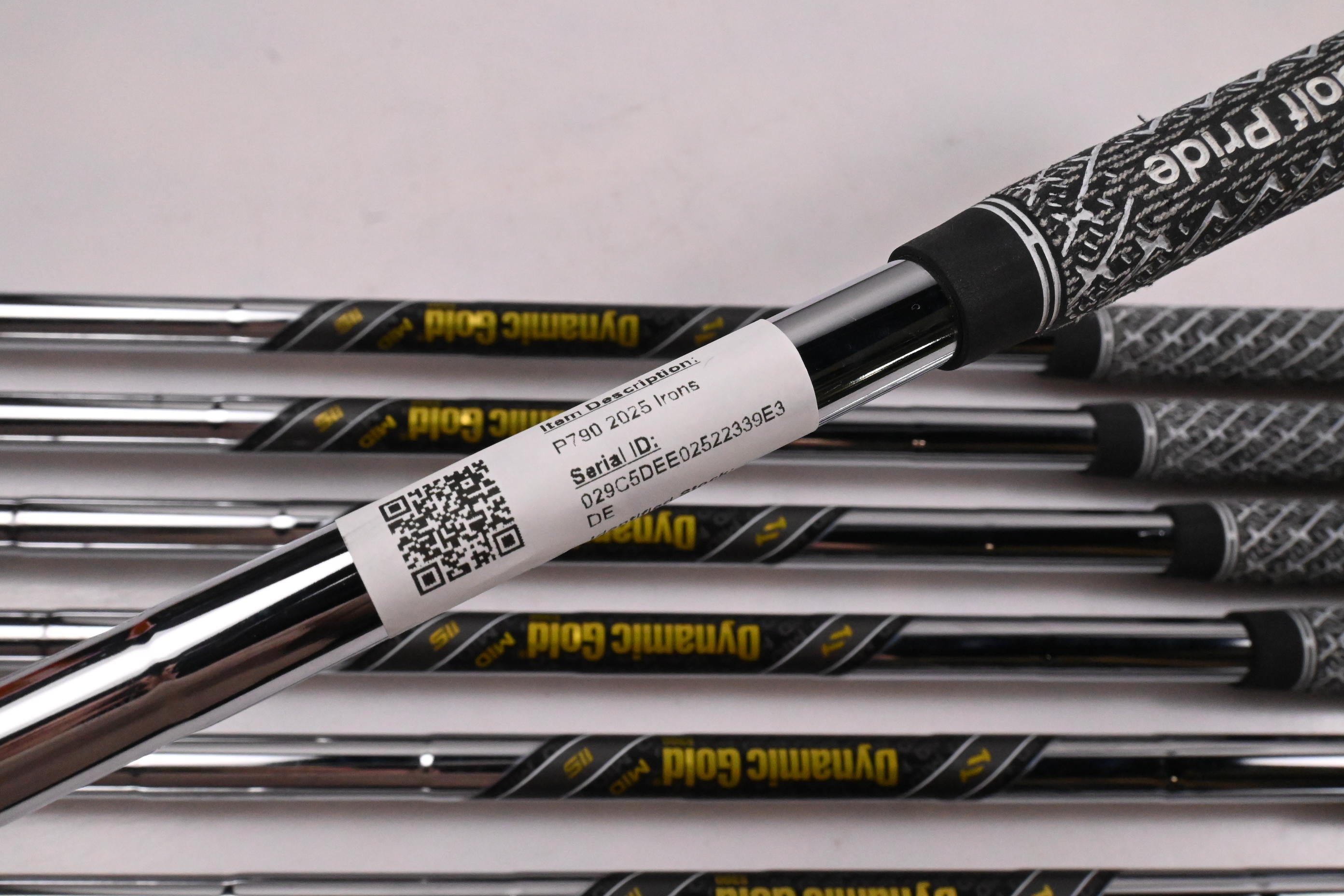 Taylormade P790 2025 Irons / 4-PW / Stiff Flex Dynamic Gold Mid 115 S300