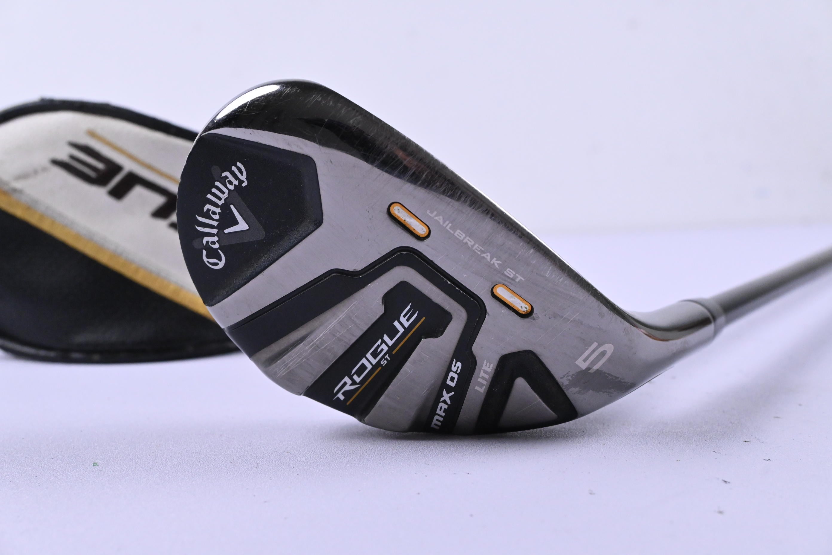 Callaway Rogue ST Max OS Lite #5 Hybrid / 27 Degree / Senior Flex Cypher 50