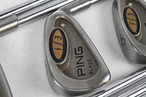 Ping i3 Irons / 3-PW+SW / White Dot / Regular Flex JZ Shafts