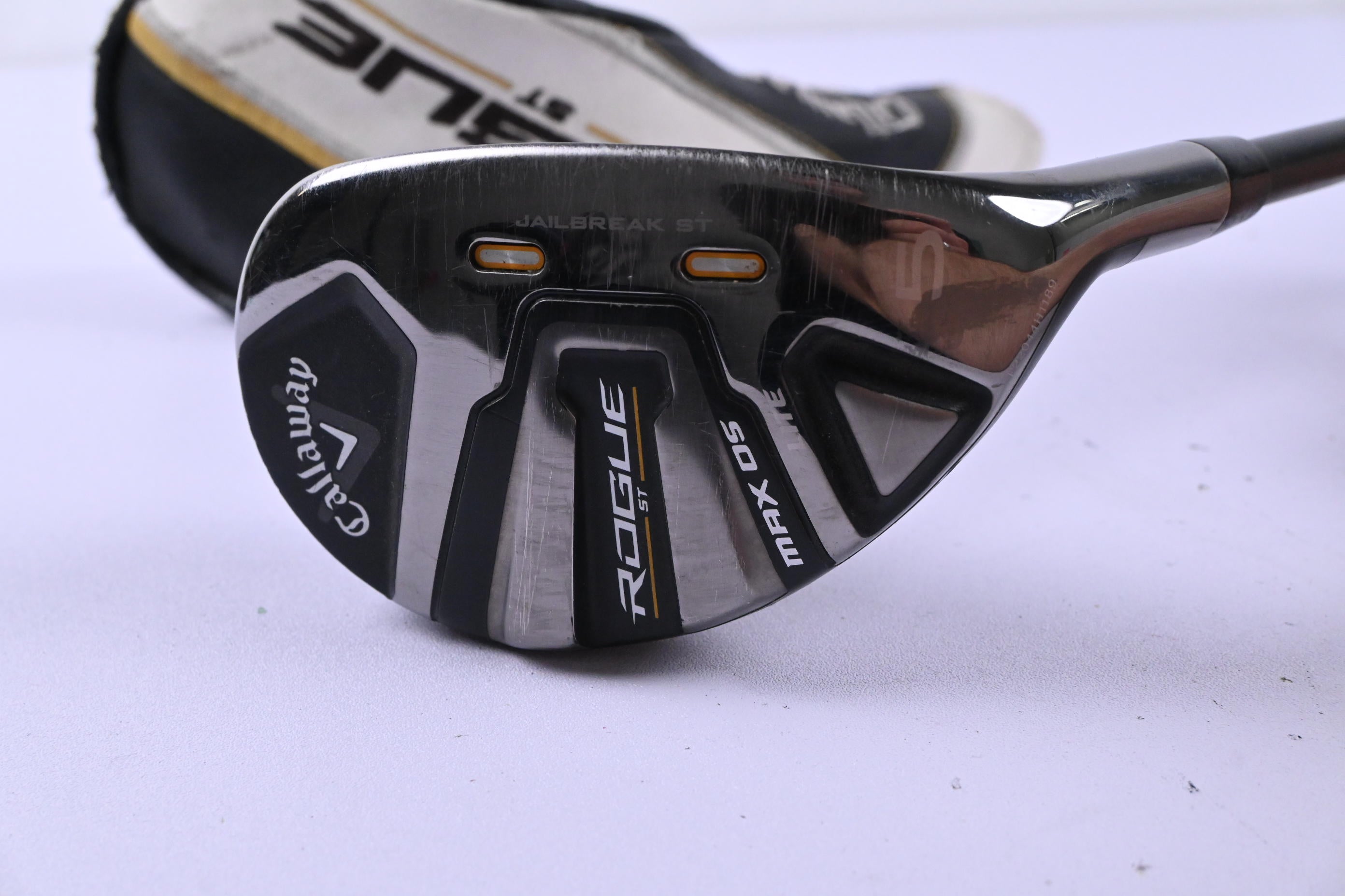 Callaway Rogue ST Max OS Lite #5 Hybrid / 27 Degree / Senior Flex Cypher 50