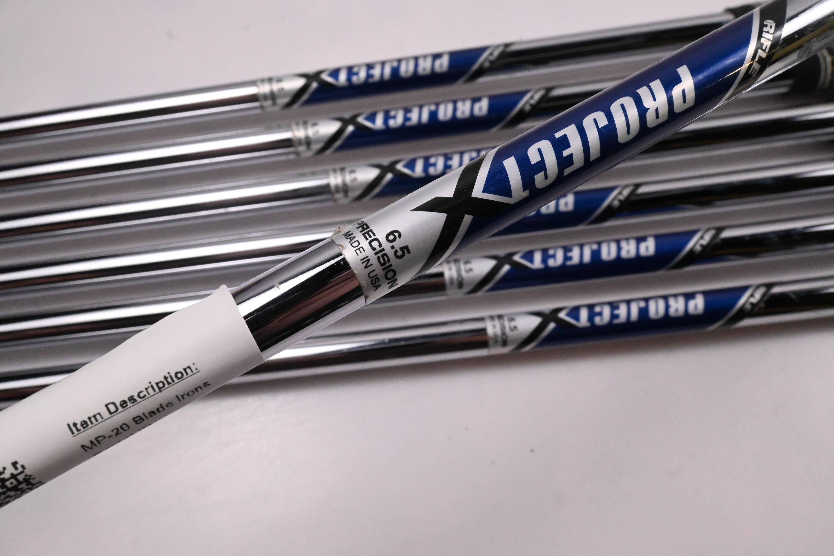Mizuno MP-20 Blade Irons / 4-PW / X-Flex Project X Shafts