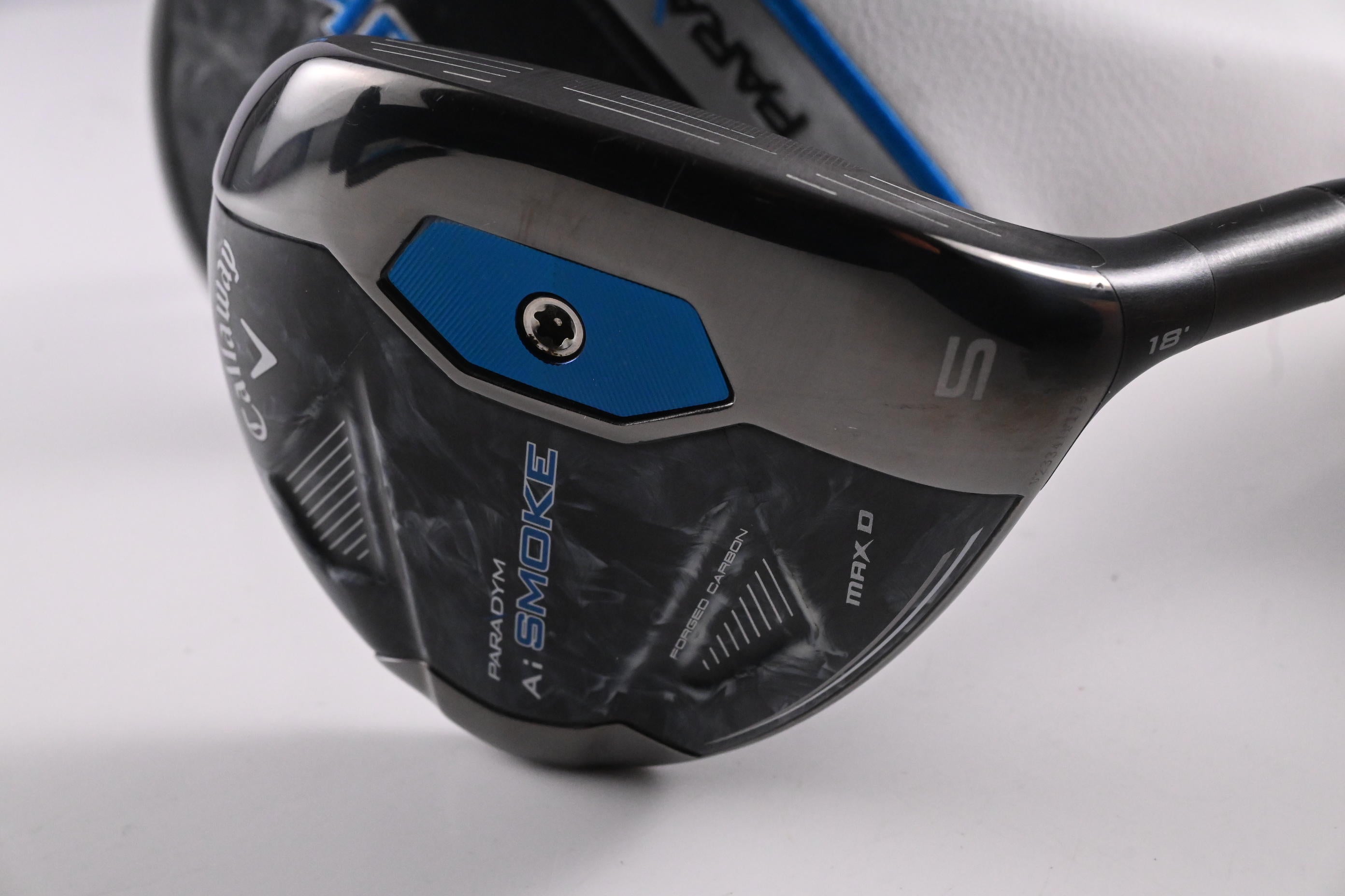 Callaway Paradym Ai Smoke Max D #5 Wood / 18 Degree / Regular Flex HZRDUS Silver
