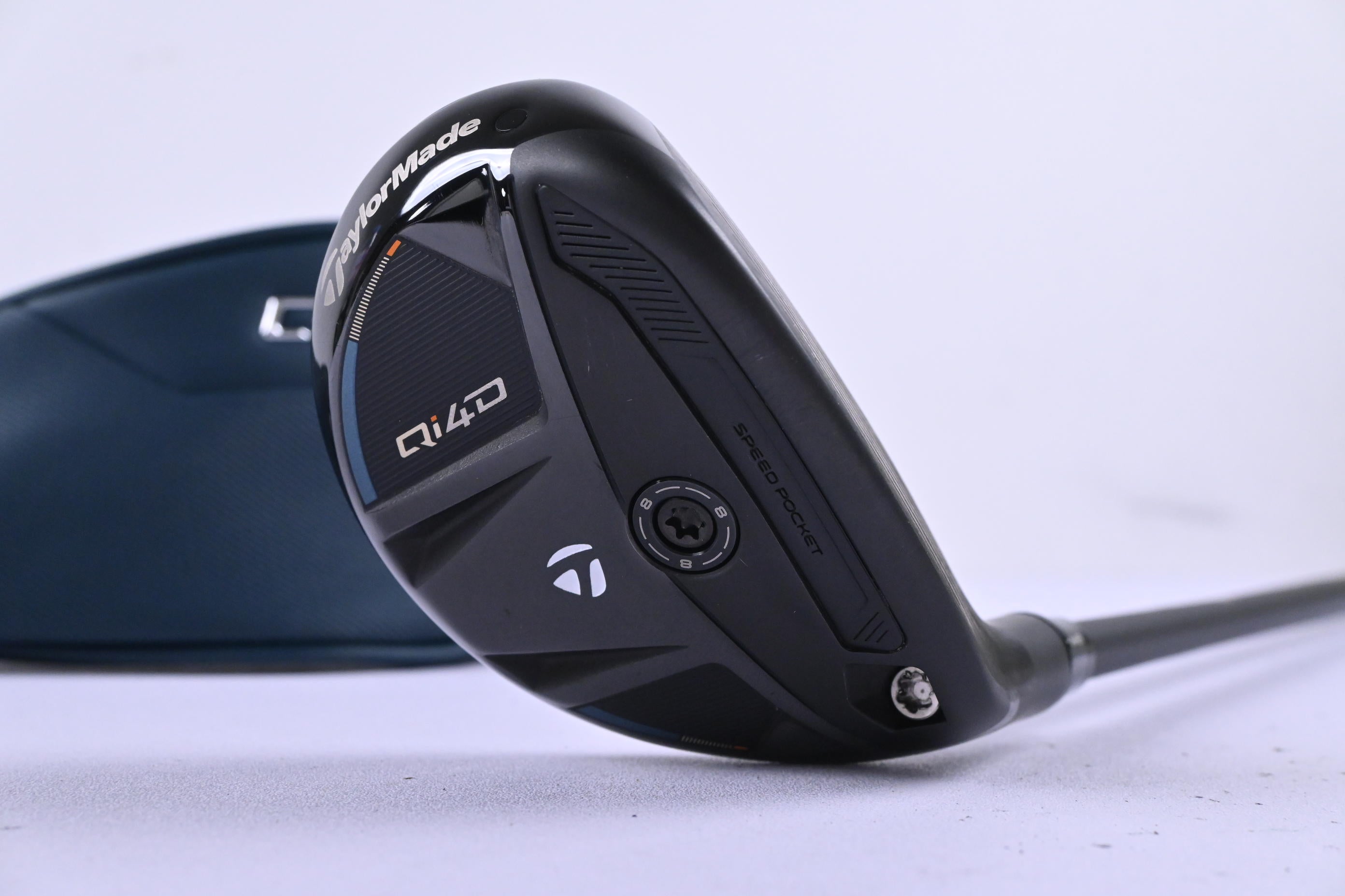 Taylormade Qi4D #3 Hybrid / 19 Degree / Stiff Flex HZRDUS Black Gen5 80 Shaft