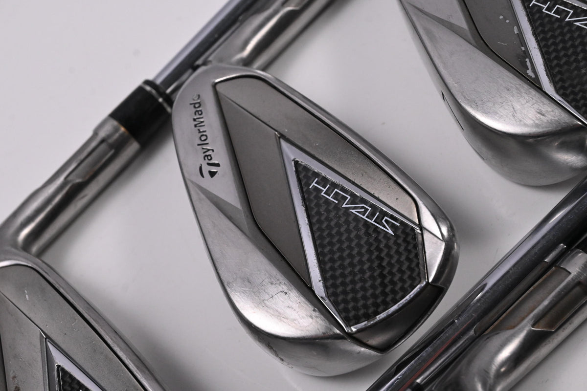 Taylormade Stealth Irons / 5-PW+GW+SW / Regular Flex KBS MAX MT 85 Shafts