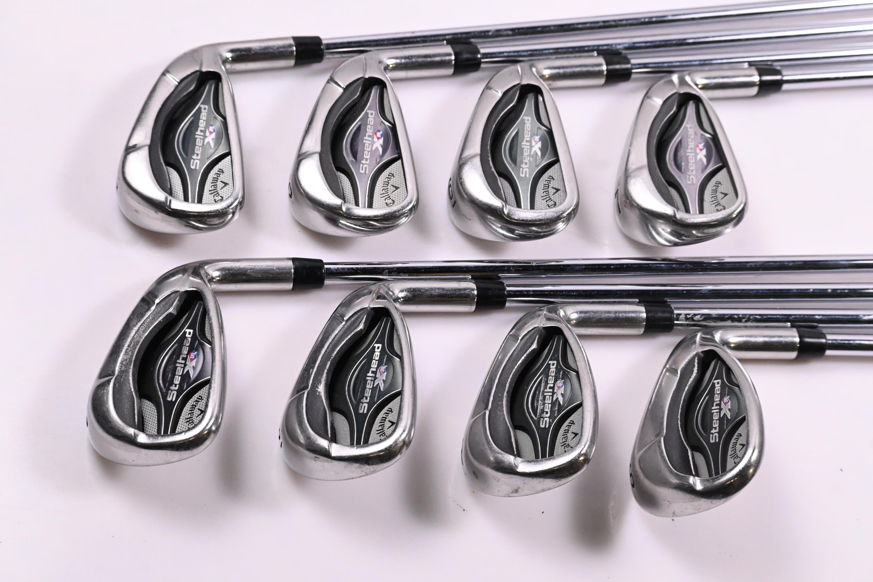 Callaway Steelhead XR Irons / 4-PW+SW / Regular Flex Steel Shafts