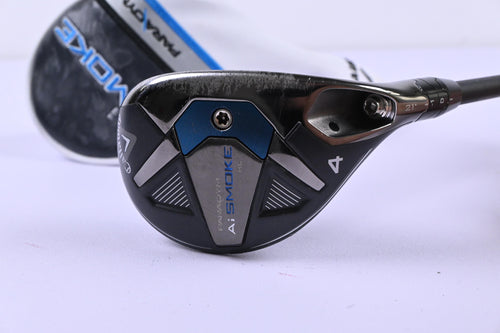 Callaway Paradym Ai Smoke HL #4 Hybrid / 21 Degree / Regular Flex Cypher 60