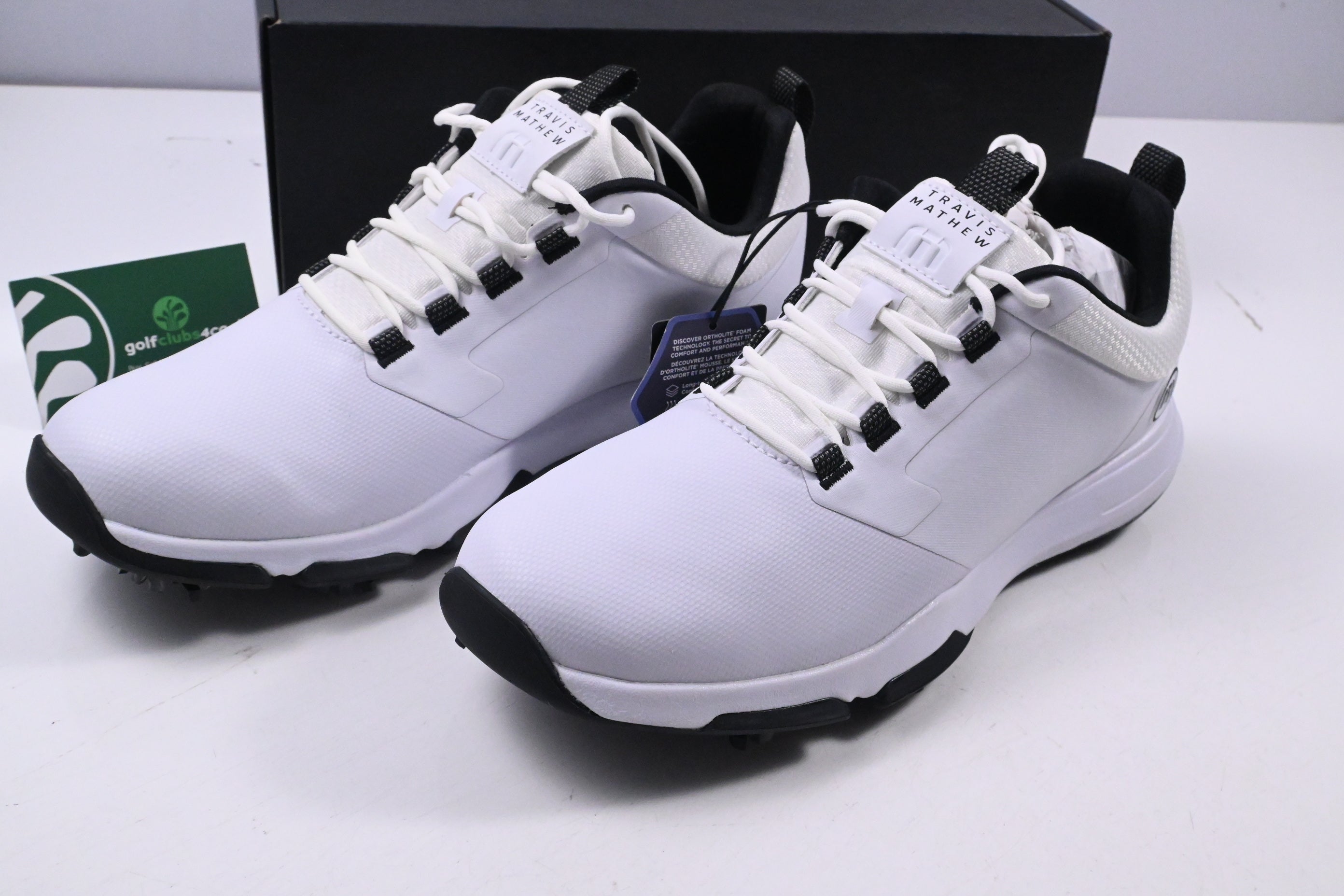 Travis Mathew The Ringer II Golf Shoes / Size UK 9 / White
