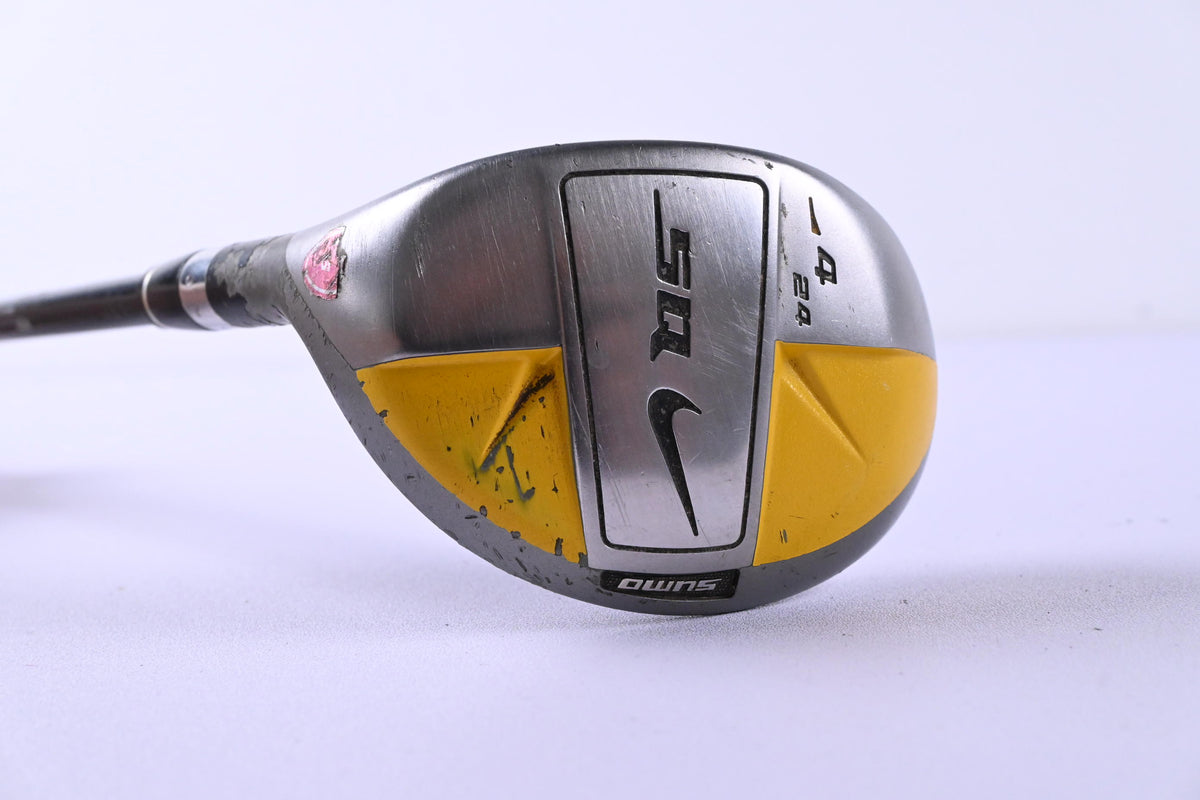 Left Hand Nike SQ Sumo #4 Hybrid / 24 Degree / Stiff Flex Diamana Sasquatch