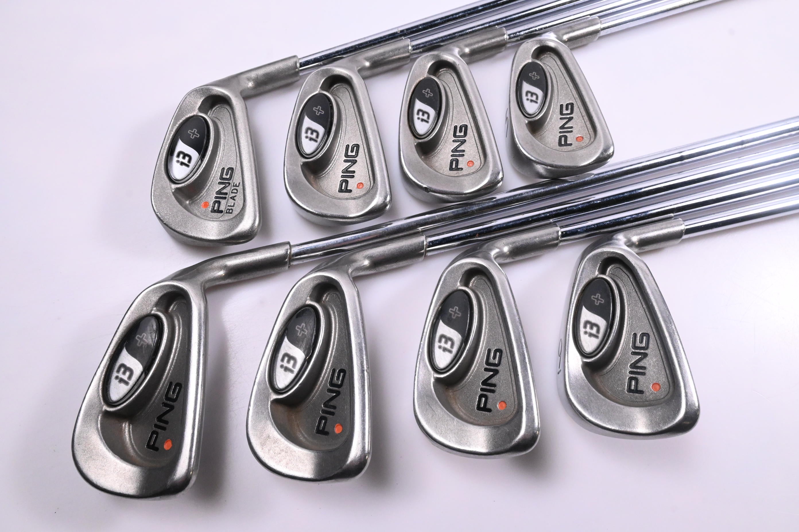 Ping i3+ Irons / 2-9i / Orange Dot / Regular Flex Ping Shafts
