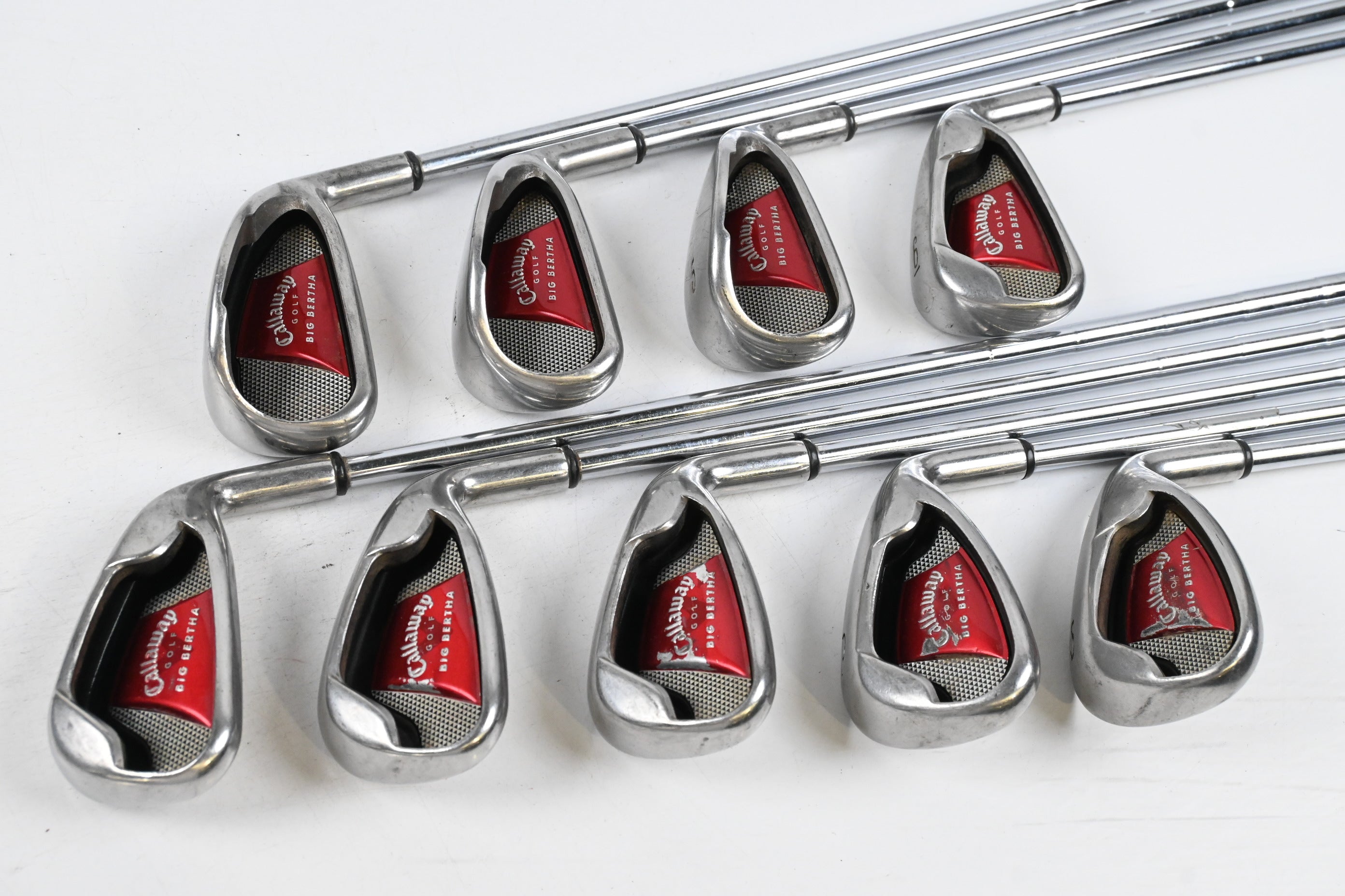 Callaway Big Bertha 2008 Irons / 4-PW+SW / Uniflex Big Bertha Shafts