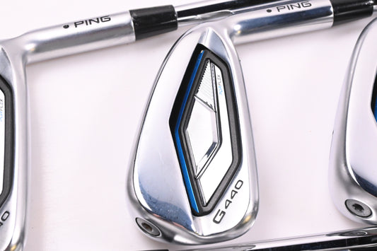 Ping G440 Irons / 5-PW / Black Dot / Regular Flex Ping AWT 3.0 Shafts