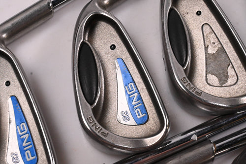 Ping G2 Irons / 3-PW+SW / Black Dot / Stiff Flex Steel Shafts