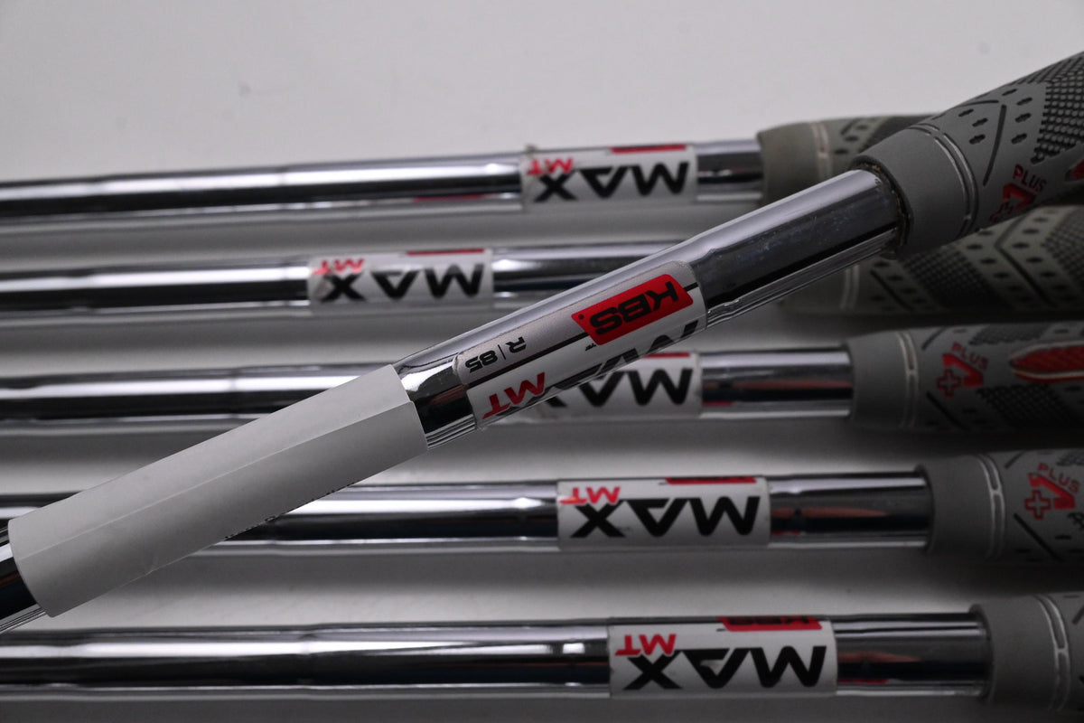 Taylormade Stealth Irons / 5-PW+GW+SW / Regular Flex KBS MAX MT 85 Shafts