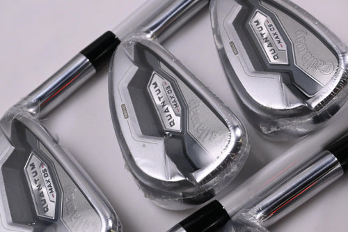 Ladies Callaway Quantum Max OS Irons / 6-PW+GW / Ladies Flex Eldio 40 Shafts