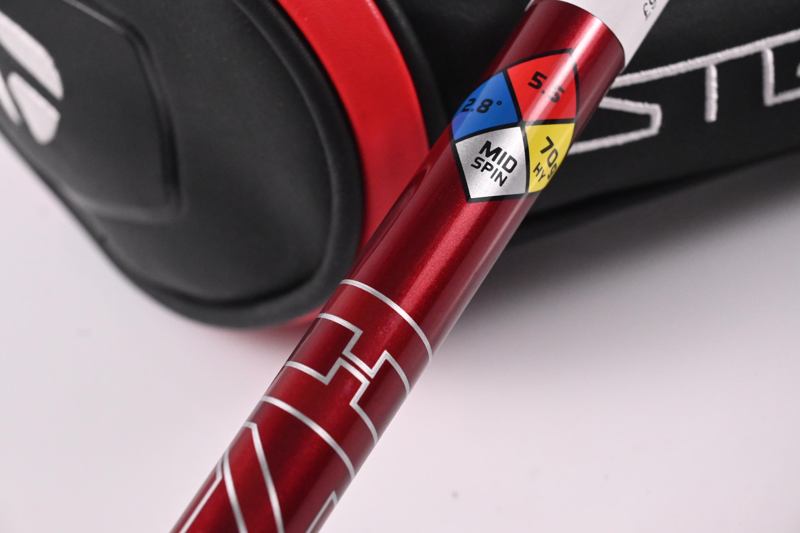 Taylormade Stealth Plus #4 Hybrid / 22 Degree / Regular Flex HZRDUS RDX Red 70