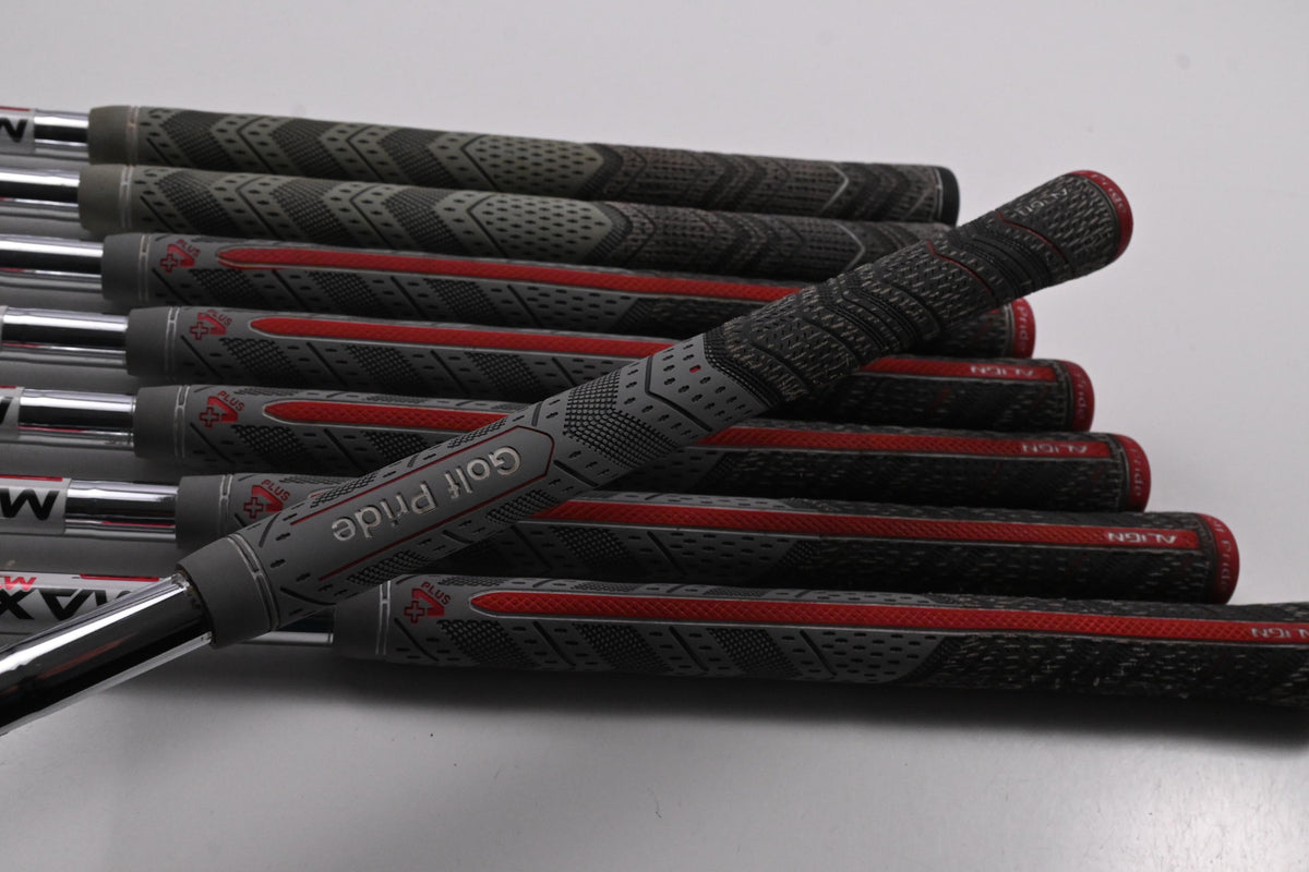 Taylormade Stealth Irons / 5-PW+GW+SW / Regular Flex KBS MAX MT 85 Shafts
