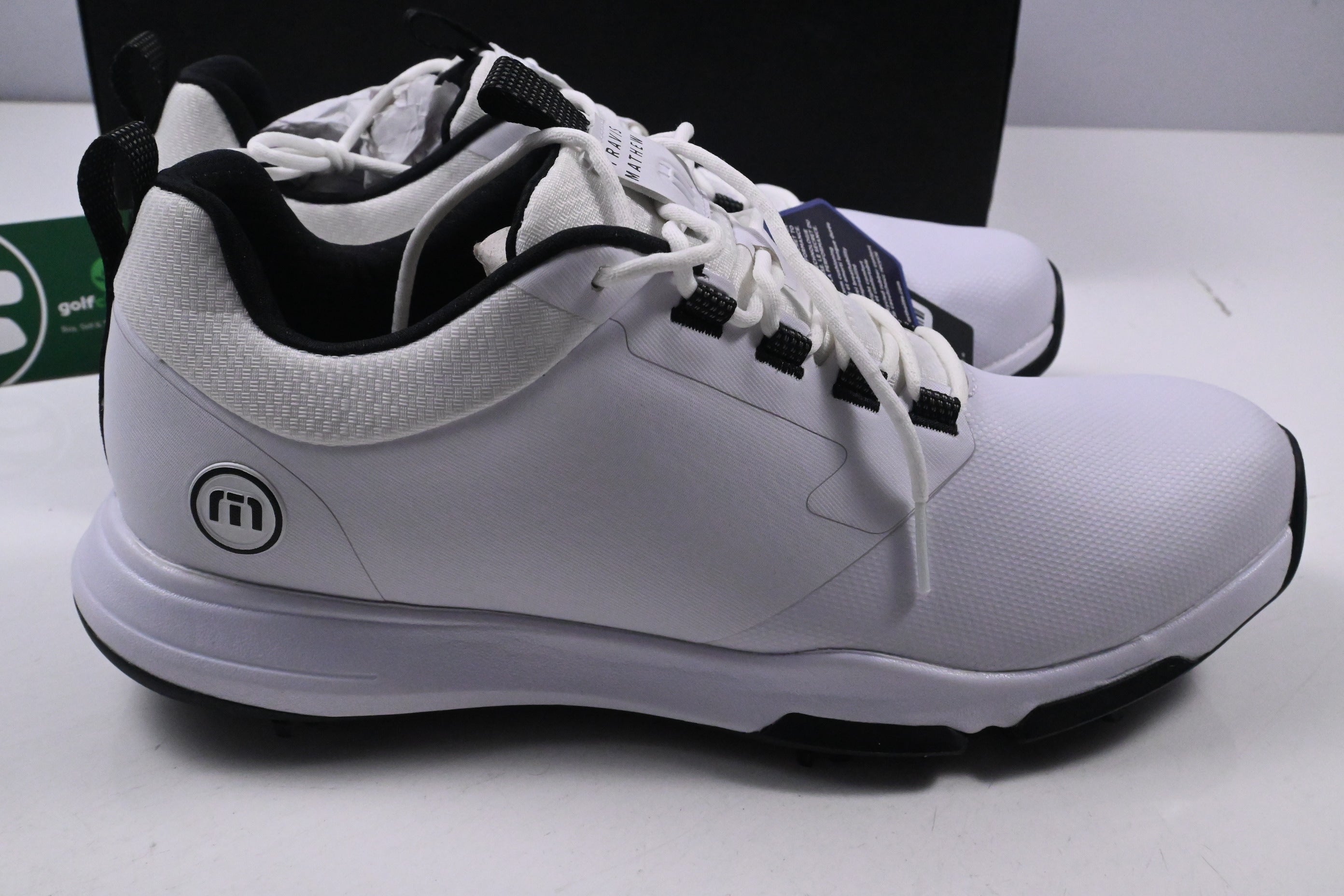 Travis Mathew The Ringer II Golf Shoes / Size UK 9 / White