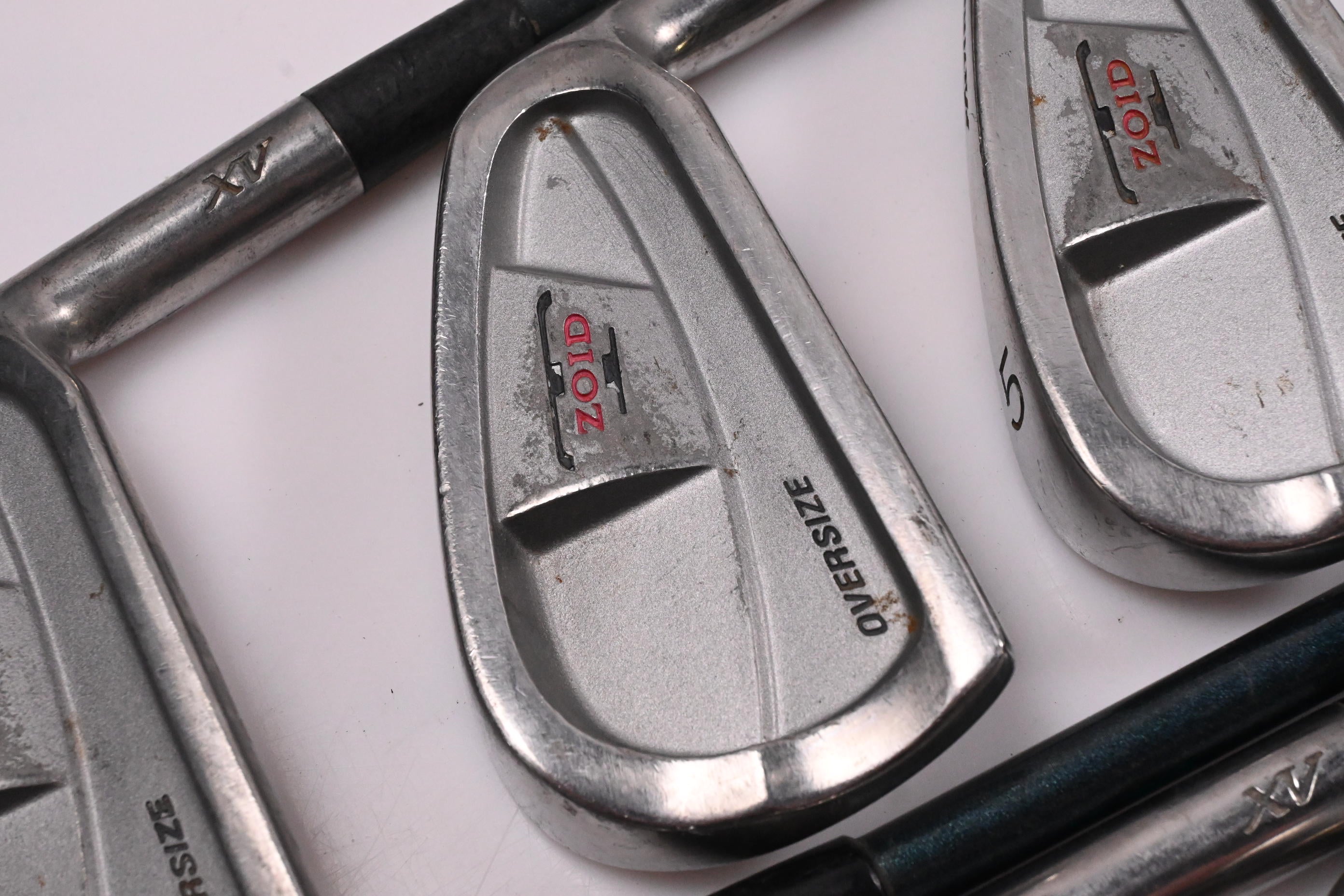 Mizuno T-Zoid O/S Irons / 3-PW+SW / Regular Flex Mizuno TechnoFlex Shafts