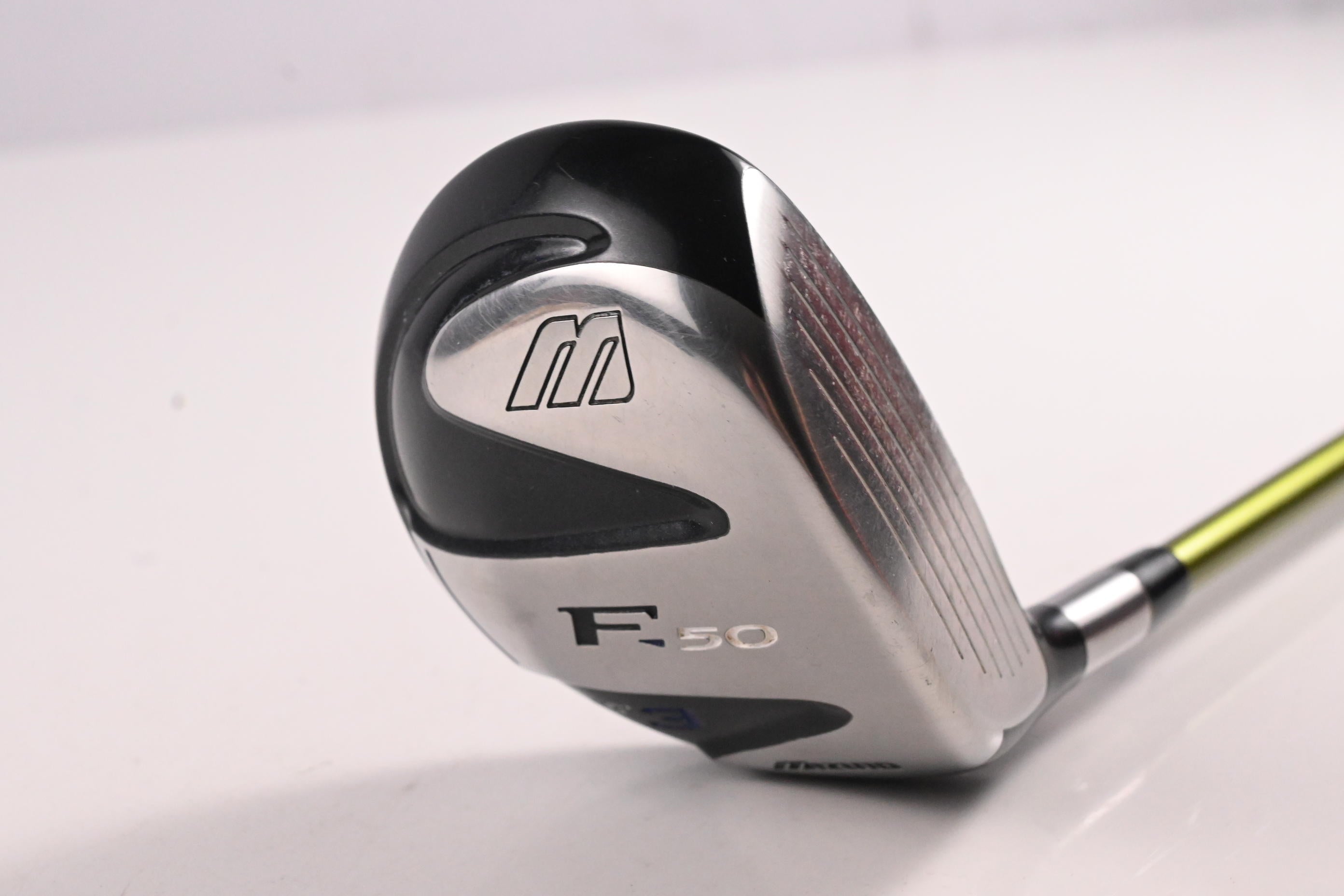 Mizuno F-50 #3 Wood / 15 Degree / Stiff Flex Aldila NV Green 65 Shaft