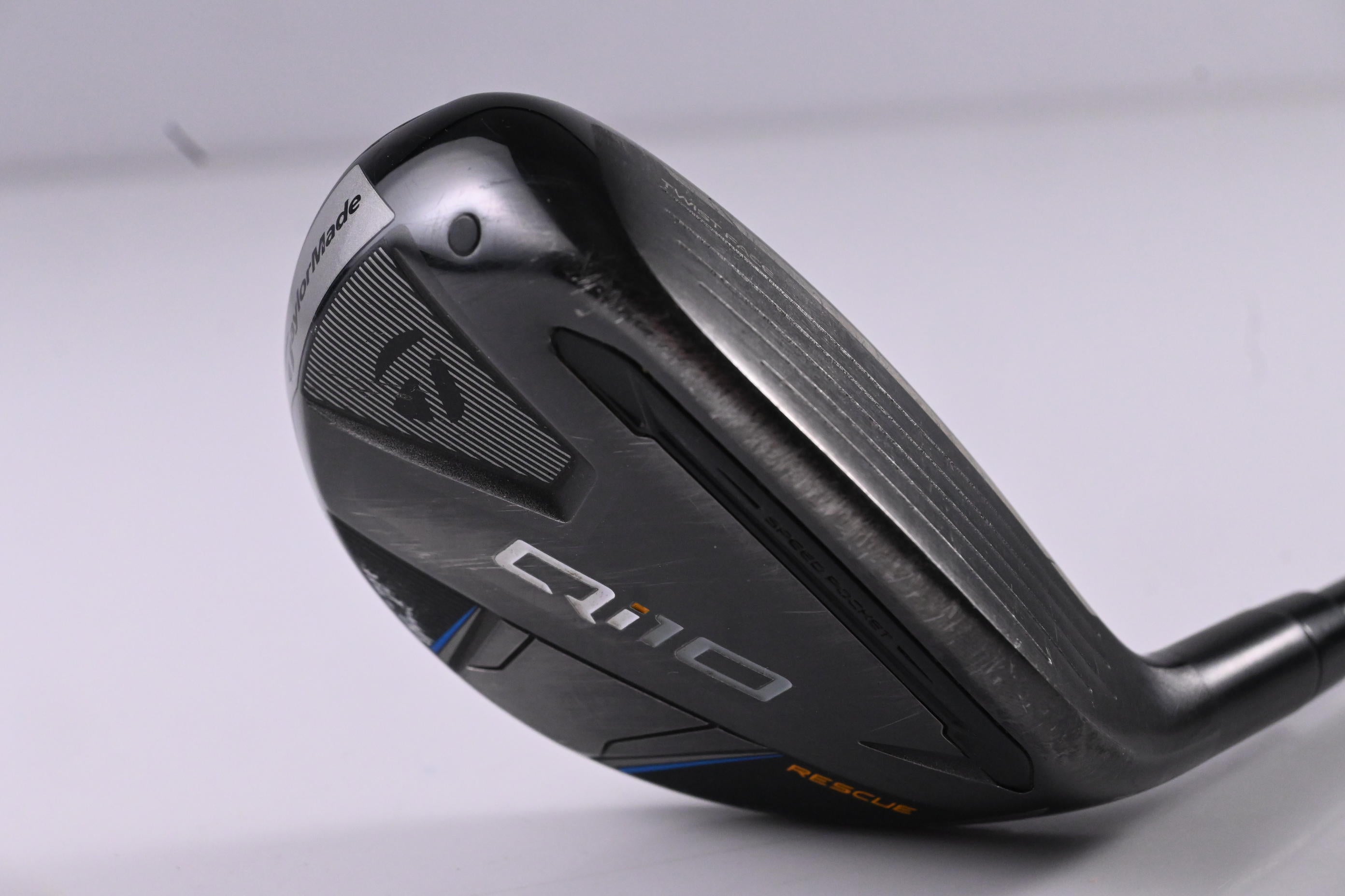 Taylormade Qi10 #4 Hybrid / 22 Degree / Regular Flex Ventus TR Blue 6 Shaft