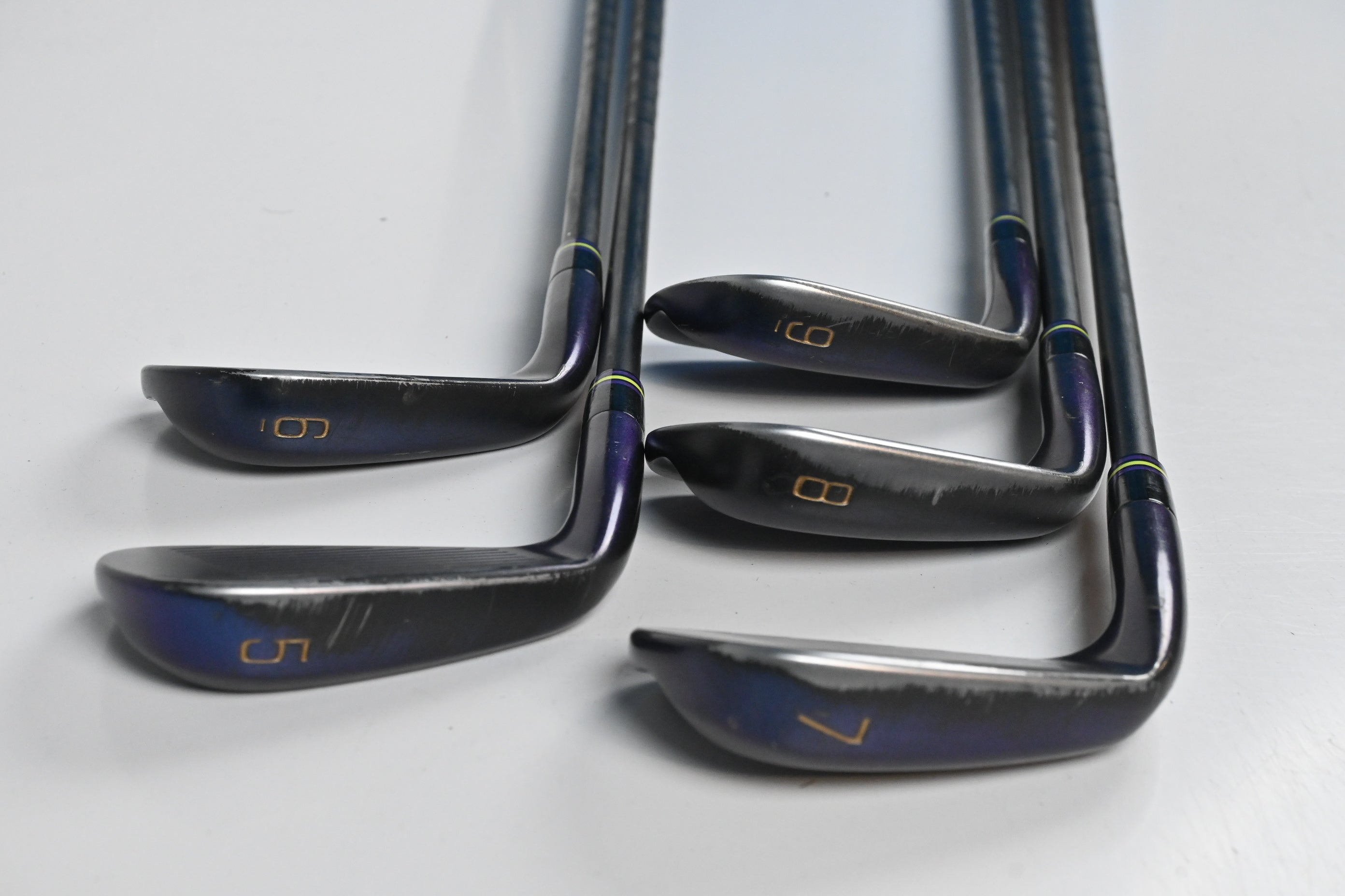 Mizuno MP-20 Blade Irons / 5-9i / Stiff Flex N.S.Pro Modus 3 Tour 105 Shafts