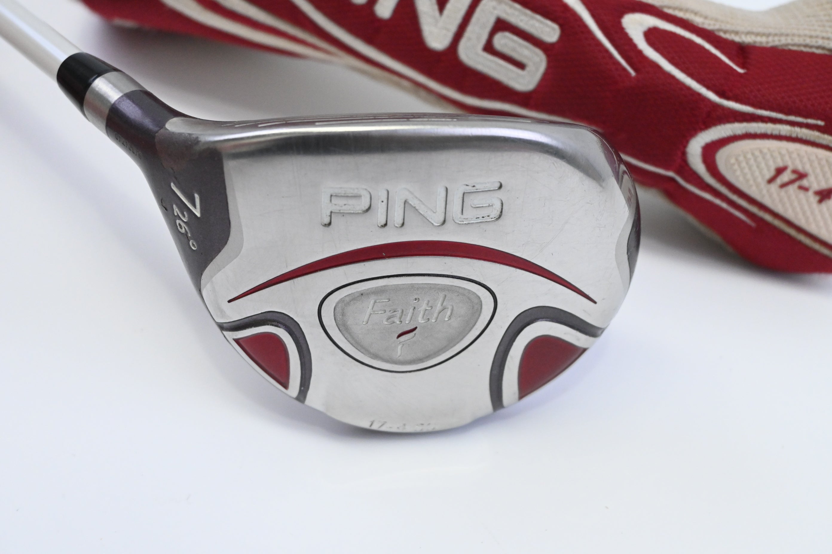 Left Hand Ping Faith #7 Wood / 26 Degree / Ladies Flex Ping ULT 200 Shaft