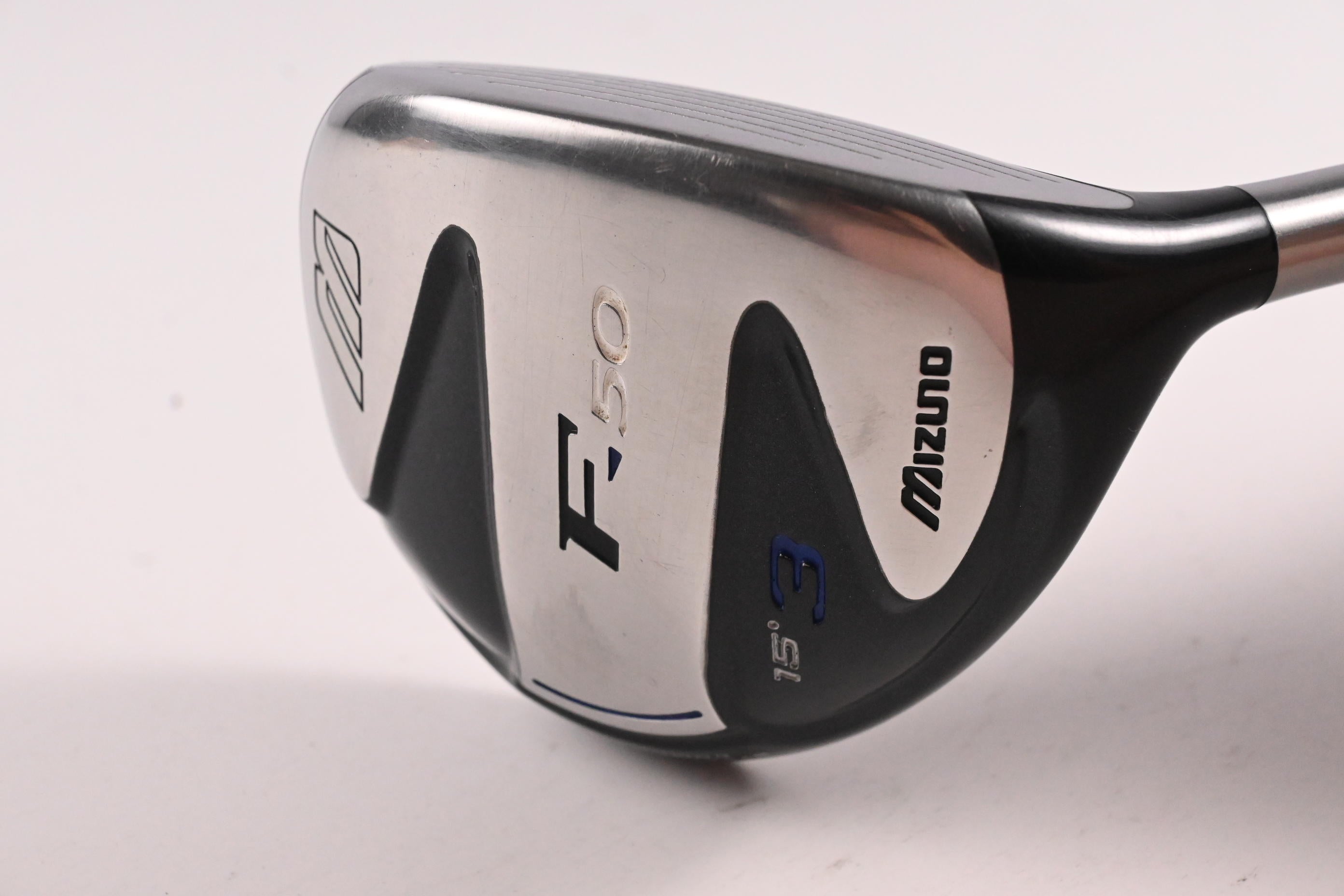 Mizuno F-50 #3 Wood / 15 Degree / Stiff Flex Aldila NV Green 65 Shaft