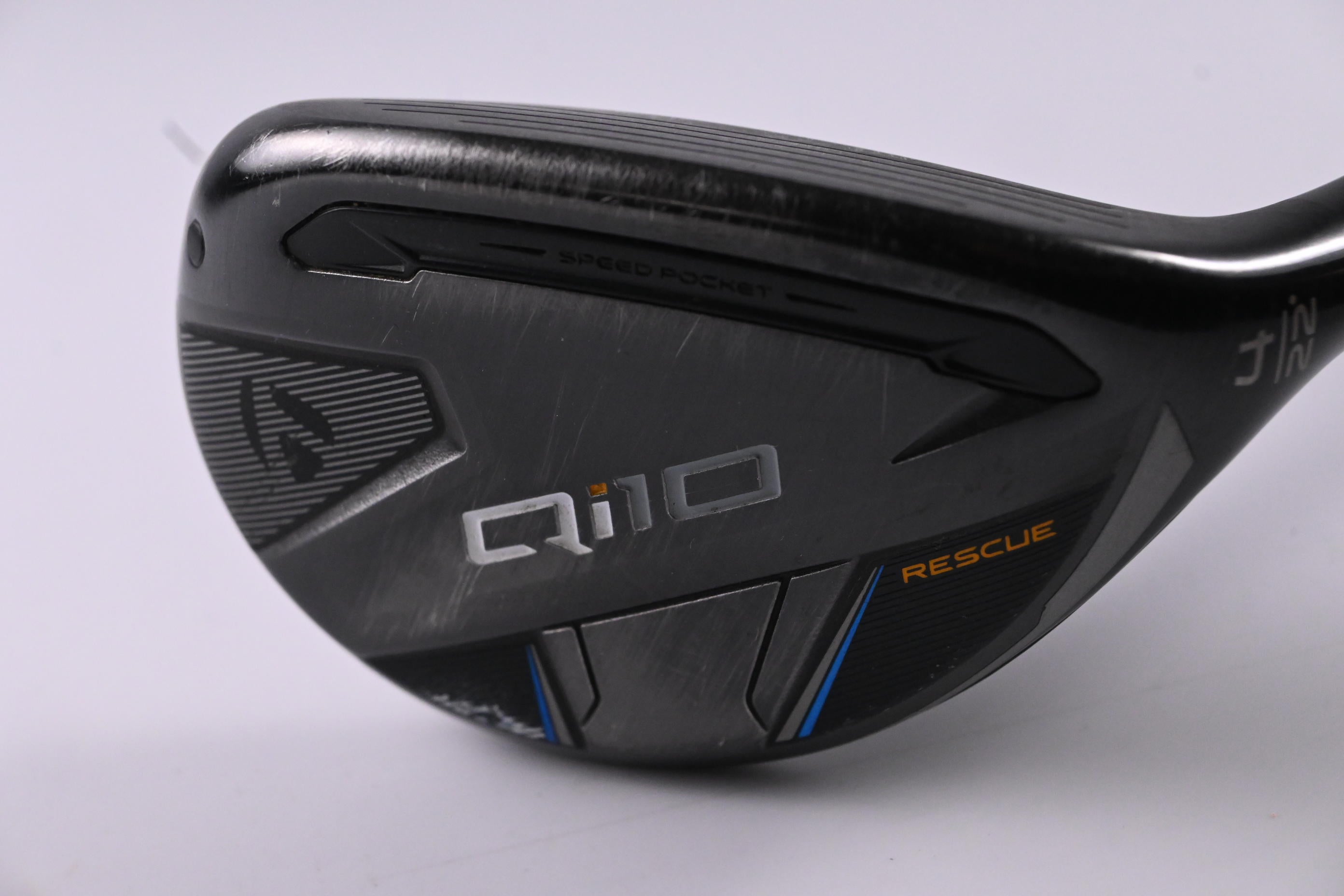 Taylormade Qi10 #4 Hybrid / 22 Degree / Regular Flex Ventus TR Blue 6 Shaft