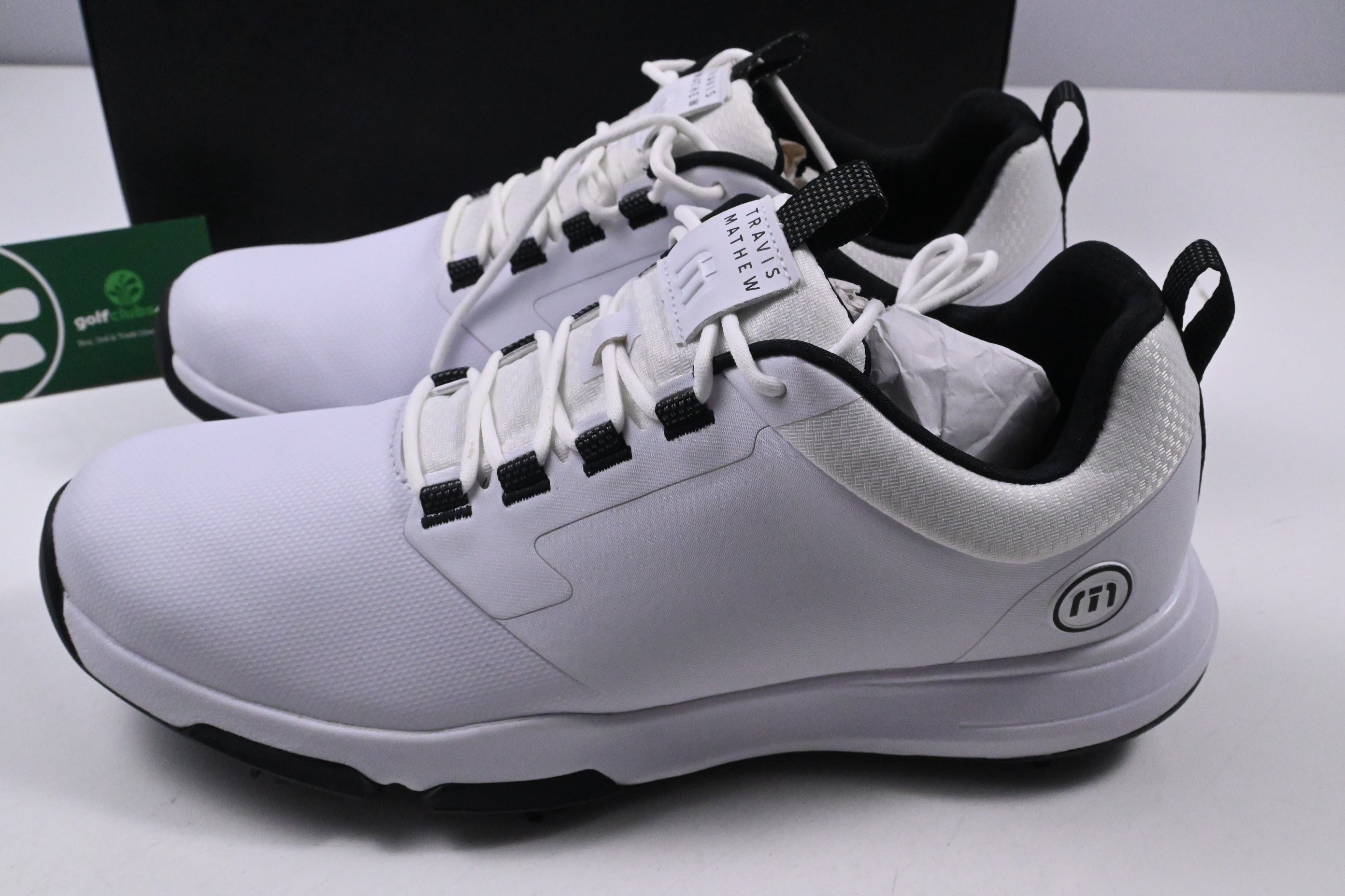 Travis Mathew The Ringer II Golf Shoes / Size UK 9 / White