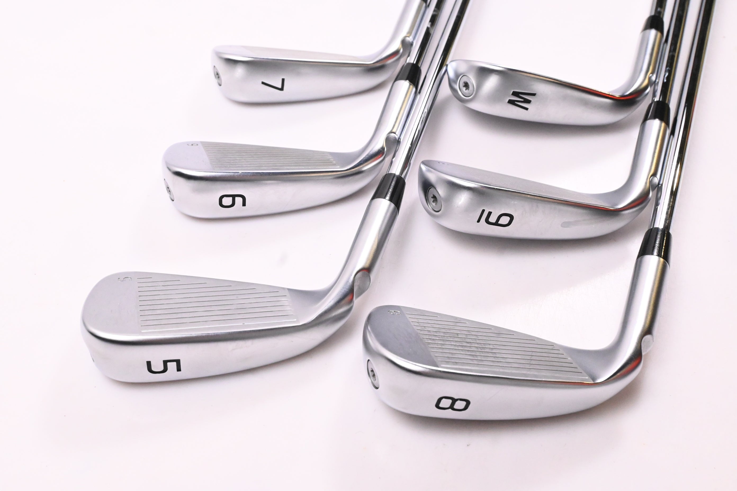 Ping G440 Irons / 5-PW / Black Dot / Regular Flex Ping AWT 3.0 Shafts