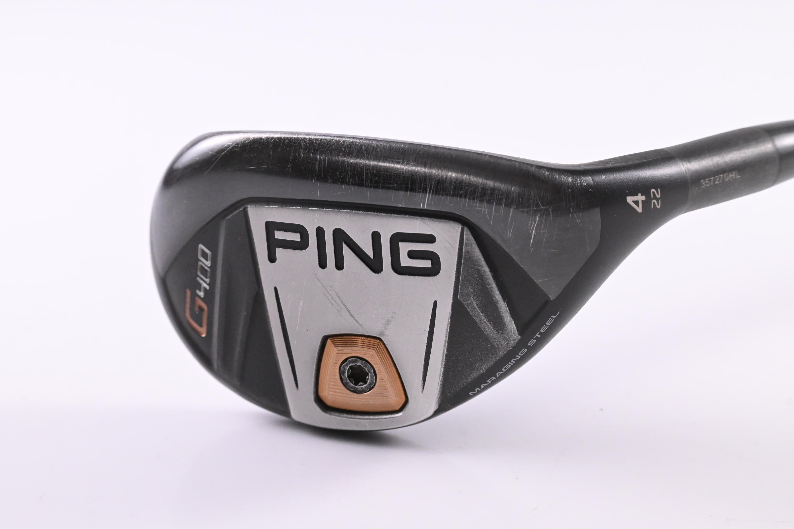 Ping G400 #4 Hybrid / 22 Degree / Senior Flex Ping ALTA CB 70 Shaft