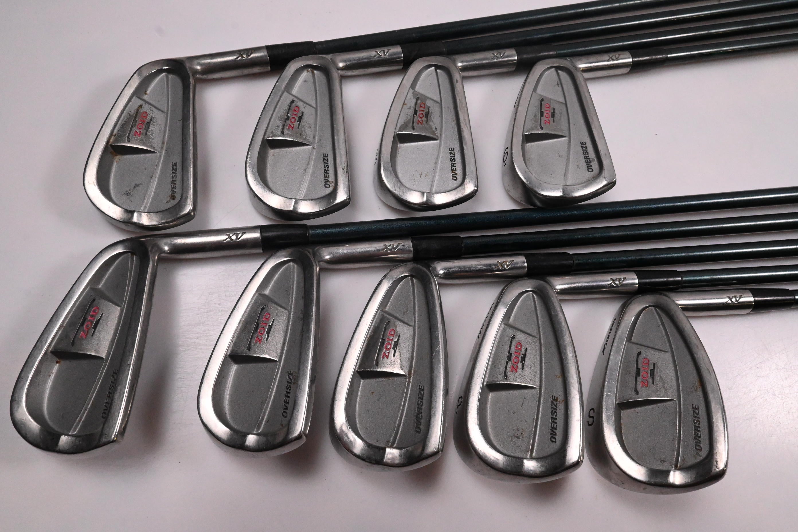 Mizuno T-Zoid O/S Irons / 3-PW+SW / Regular Flex Mizuno TechnoFlex Shafts