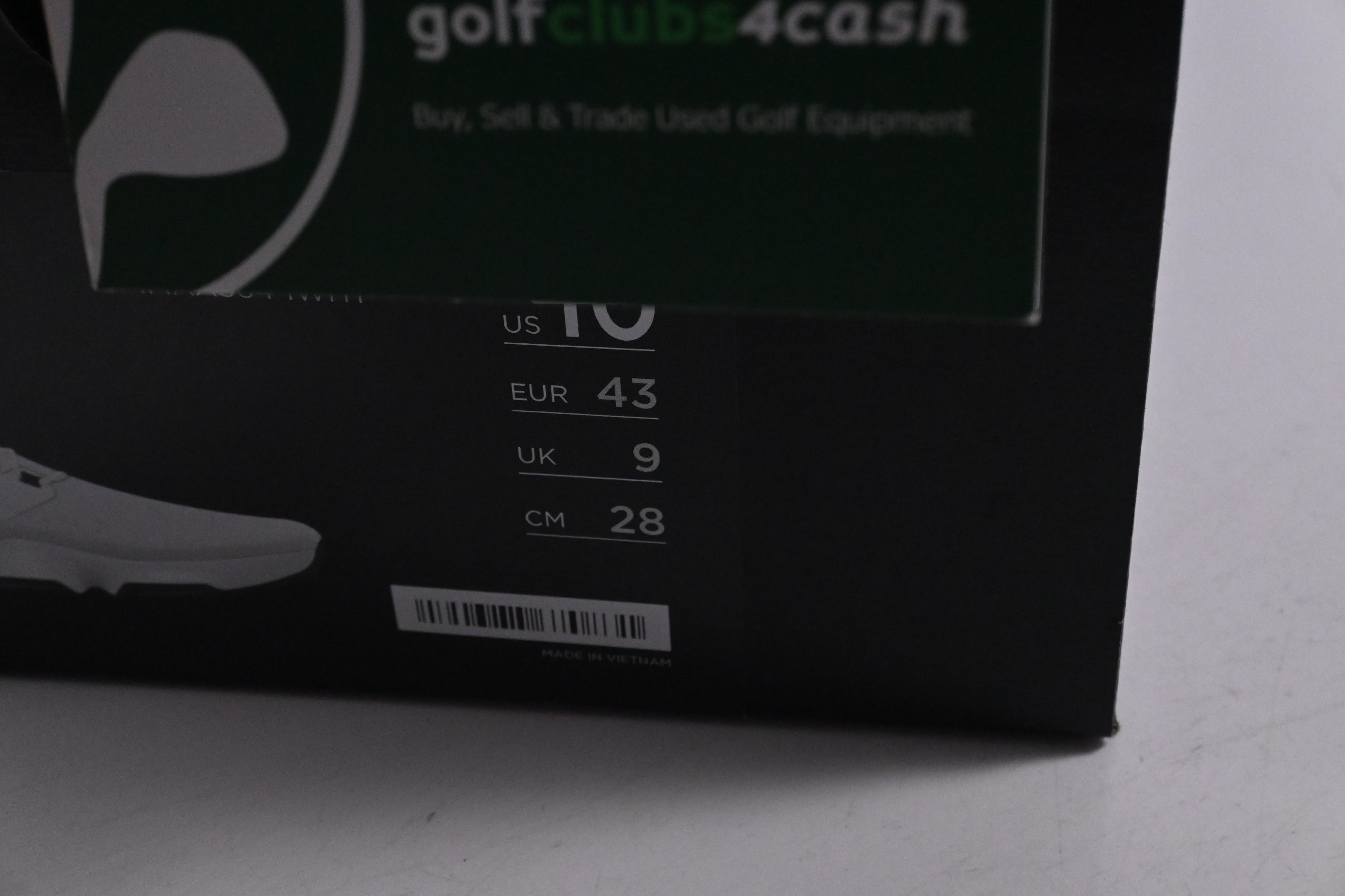 Travis Mathew The Ringer II Golf Shoes / Size UK 9 / White