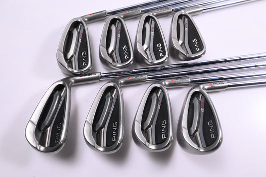 Ping G25 Irons / 4-PW+SW / Red Dot / Regular Flex Ping CFS Distance Shafts